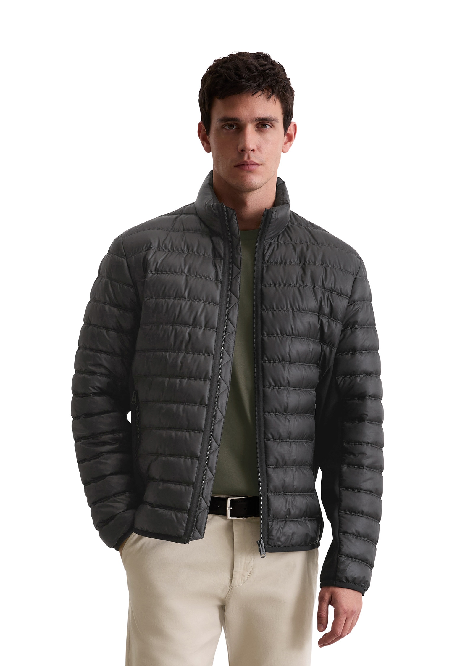 Marc OPolo Outdoorjacke "mit Softshell-Einsätzen", ohne Kapuze günstig online kaufen