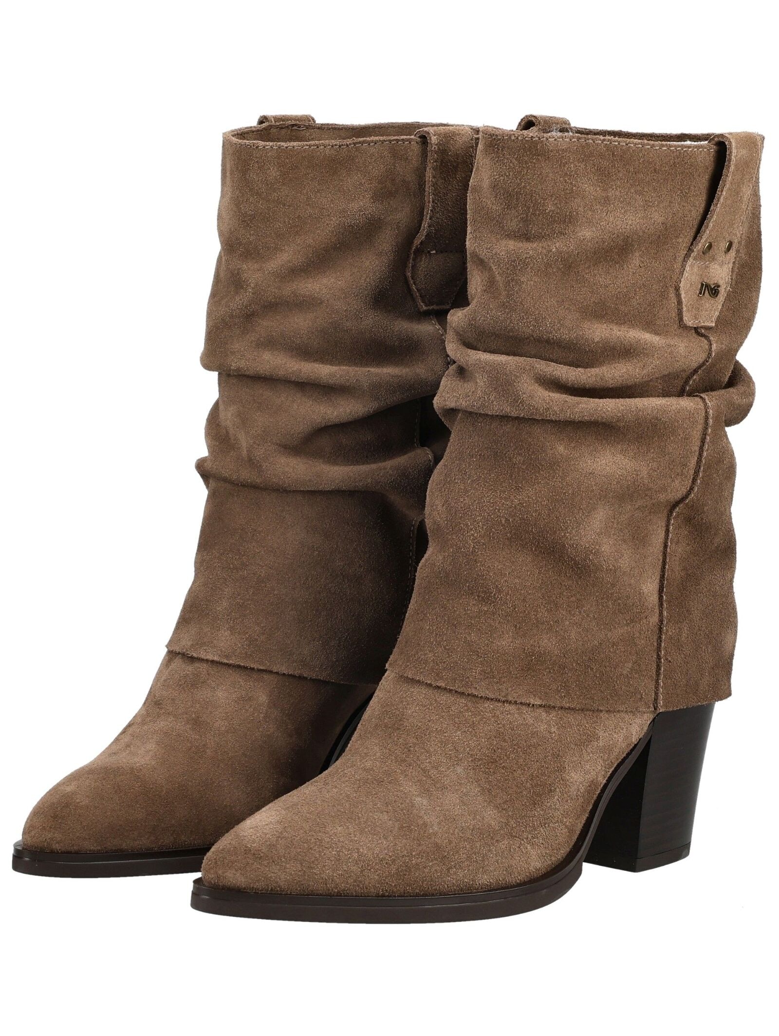 Nero Giardini High-Heel-Stiefelette »Nero Giardini Stiefelette Veloursleder«