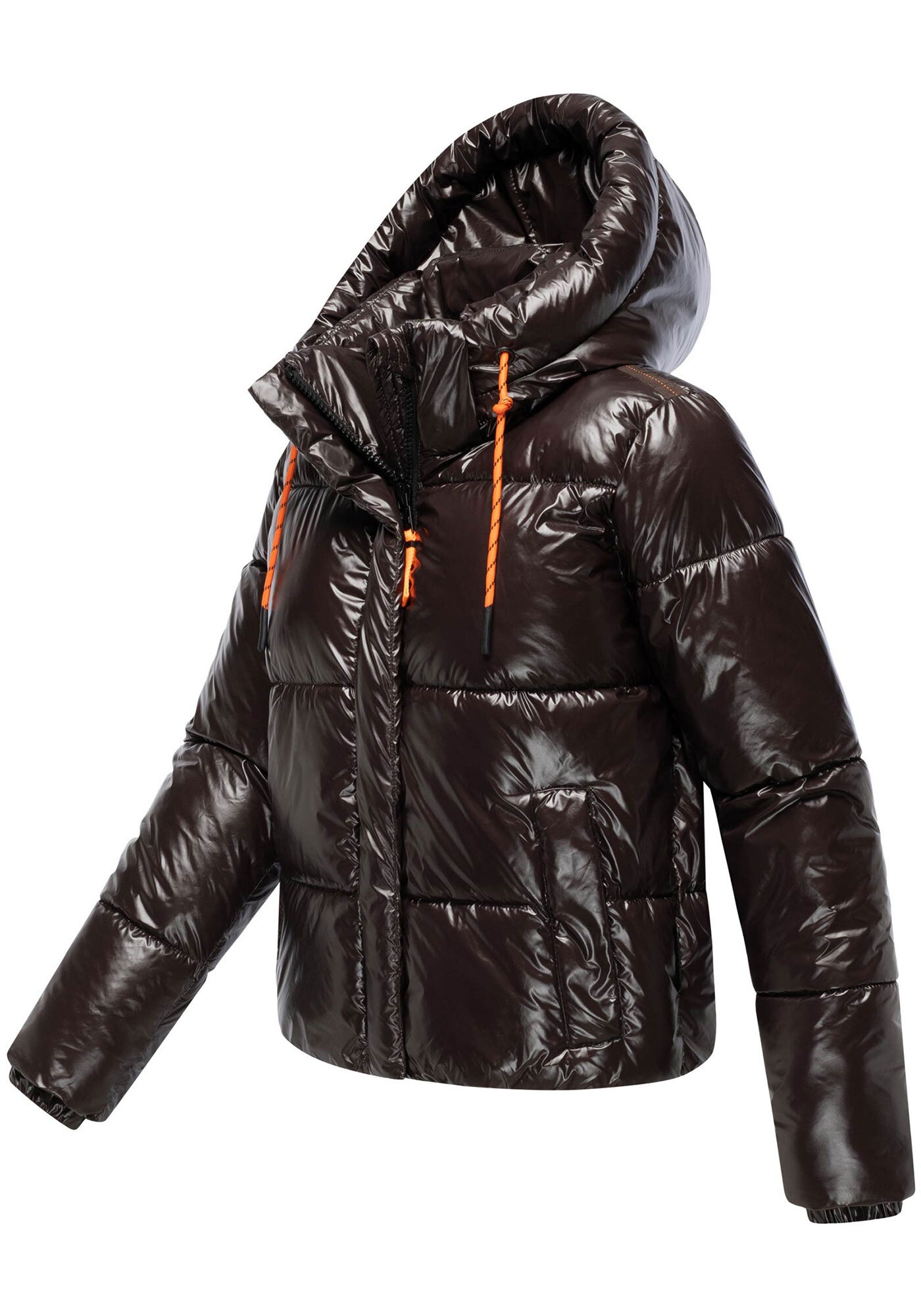 Marikoo Winterjacke »Skyraa«, Leicht glänzendes Obermaterial mit moderner Steppung