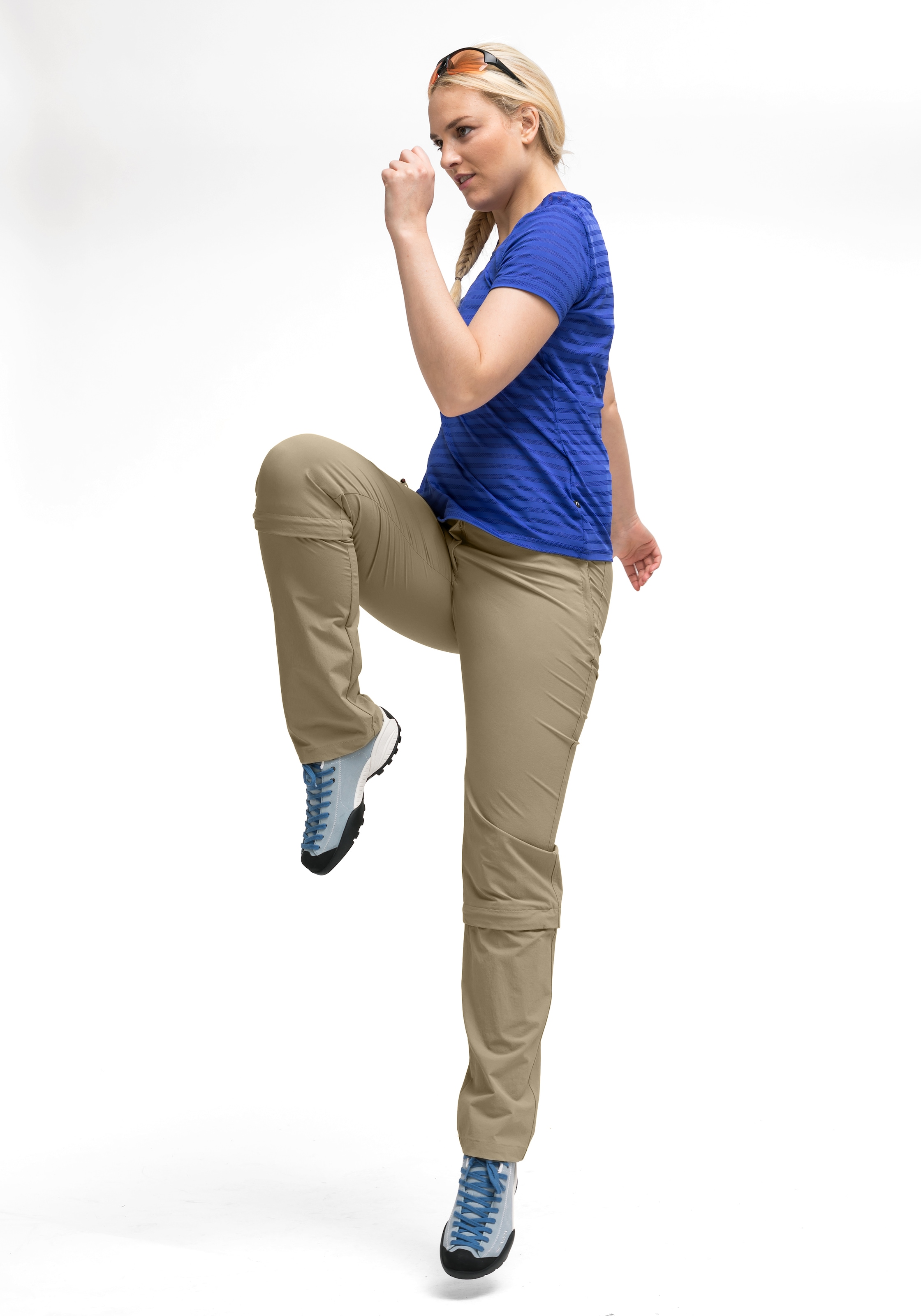 Maier Sports Funktionshose »Arolla«, Damen Wanderhose, zipp-off Outdoor-Hose, 3 Taschen, Regular Fit