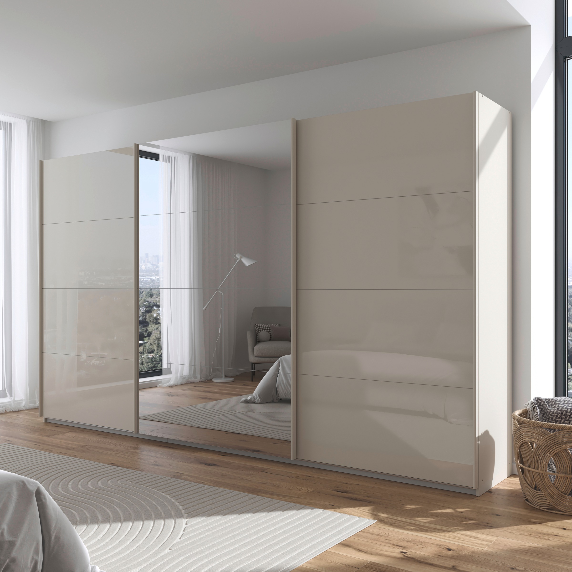 OTTO home Schwebetürenschrank "Kleiderschrank Kleiderschränke Schrank Garde günstig online kaufen