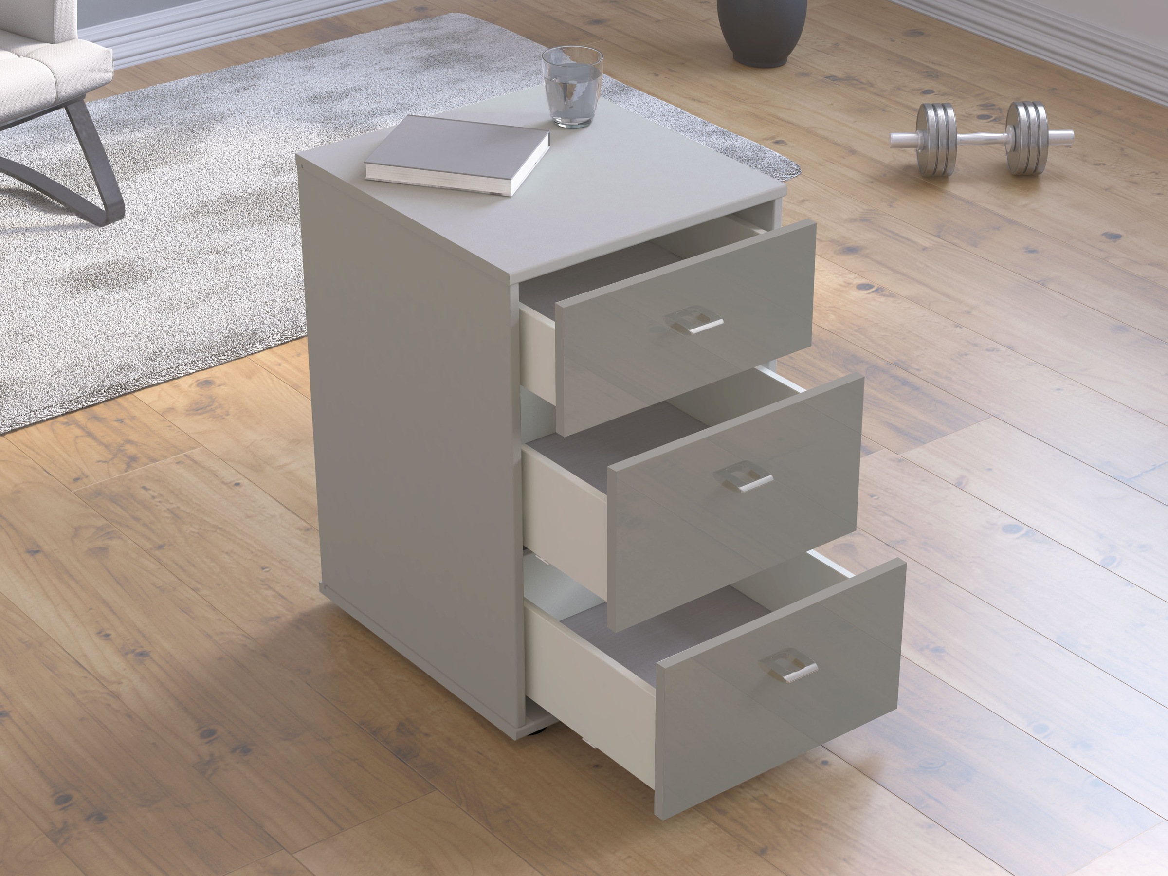 WIEMANN Nachtkonsole "Rialto" Set, 2 Stk. tlg. in Boxspringhöhe, vormontier günstig online kaufen