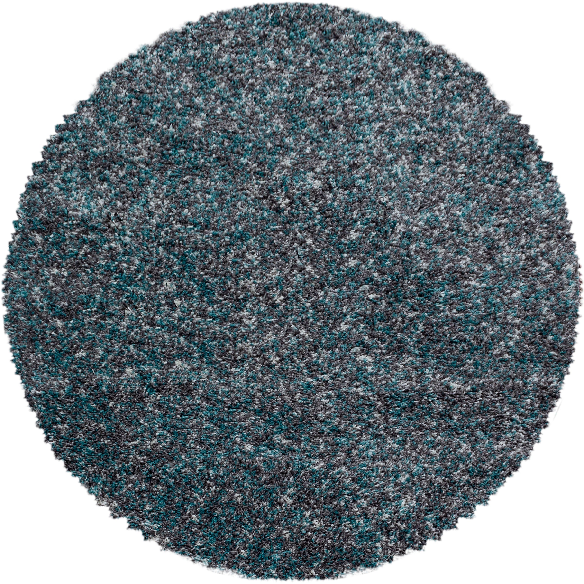 Ayyildiz Teppiche Hochflor-Teppich "Enjoy Shaggy" rund 50 mm Höhe melierter günstig online kaufen