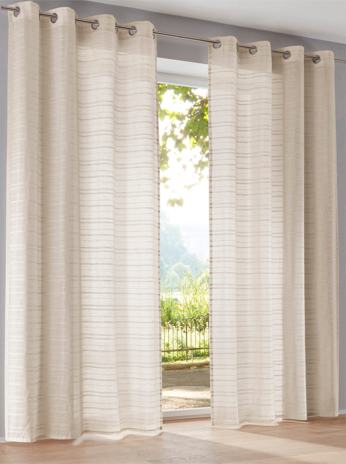heine home Gardine Ösen 1 Stk. tlg.