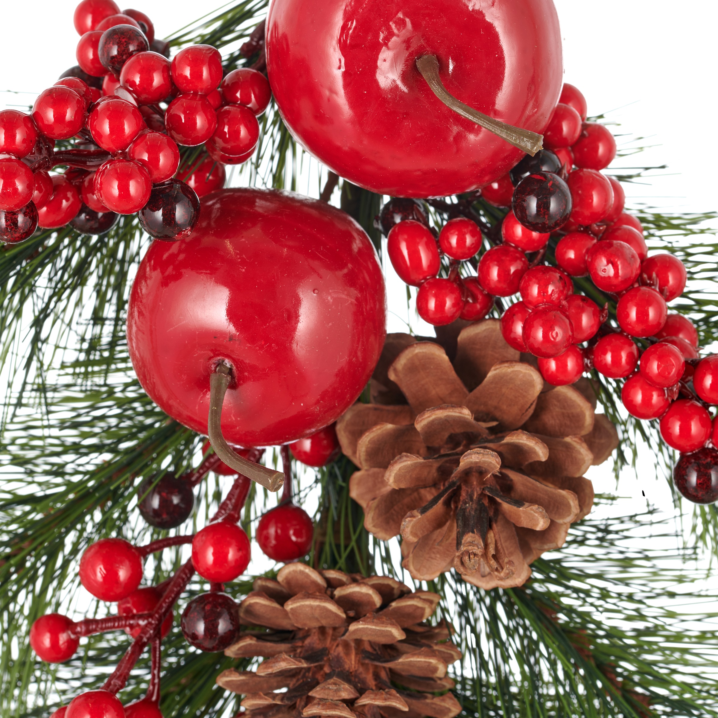 Creativ green Kunstranke "Hänger mit Tannenzweigen" und üppig dekorierten A günstig online kaufen