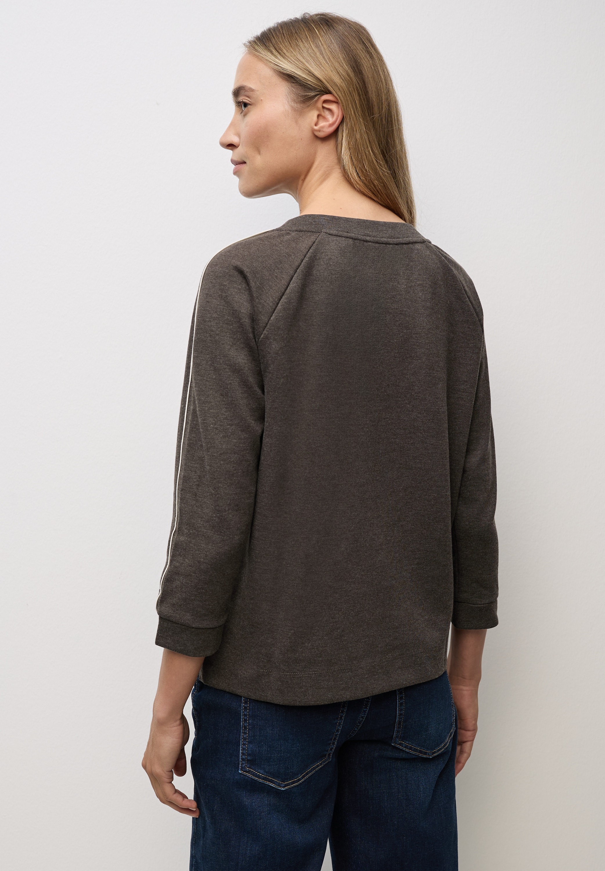 STREET ONE 3/4-Arm-Shirt mit U-Boot-Ausschnitt günstig online kaufen