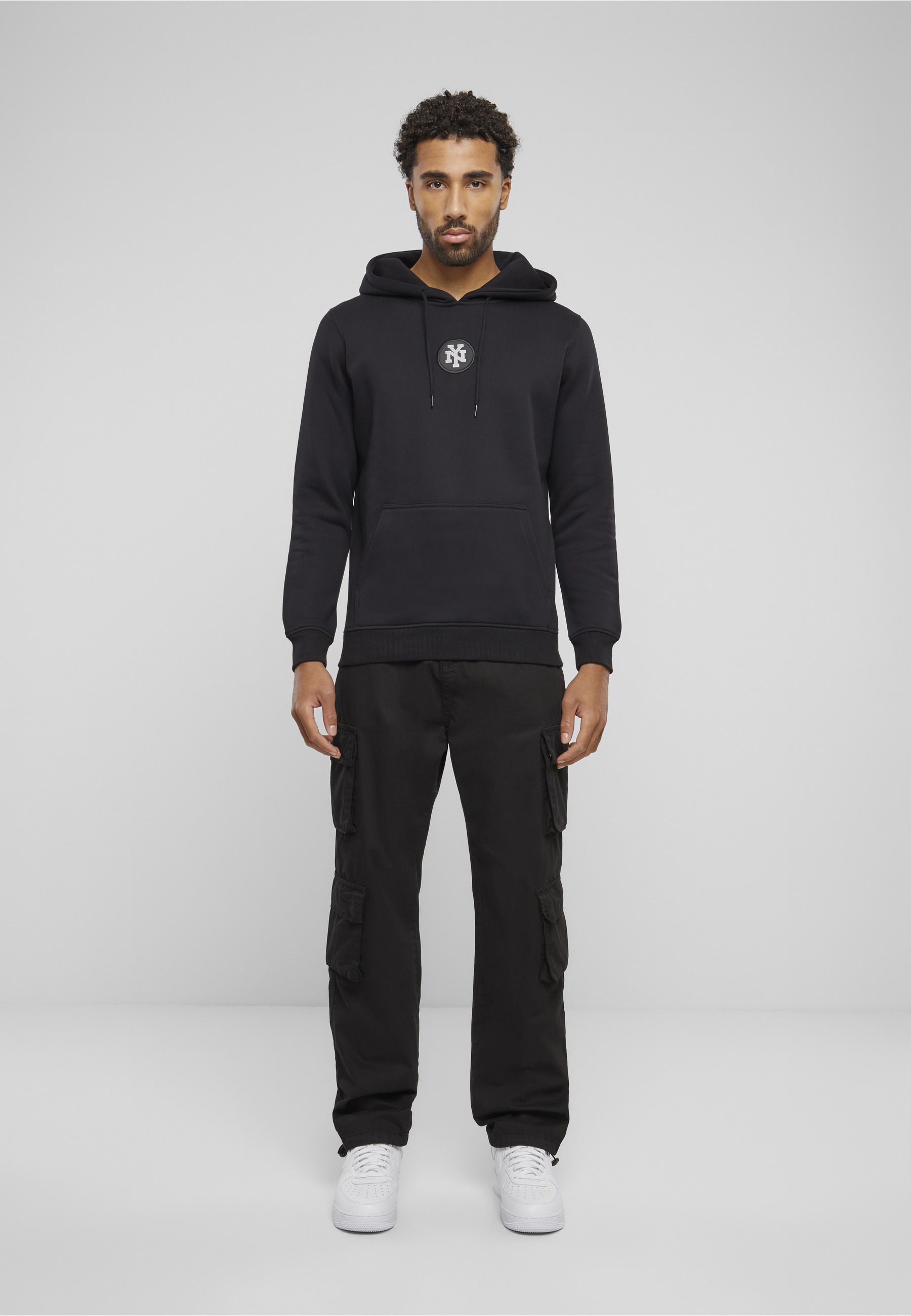 MisterTee Kapuzenpullover »MisterTee Herren NY Patch Hoody« 1 Stk.