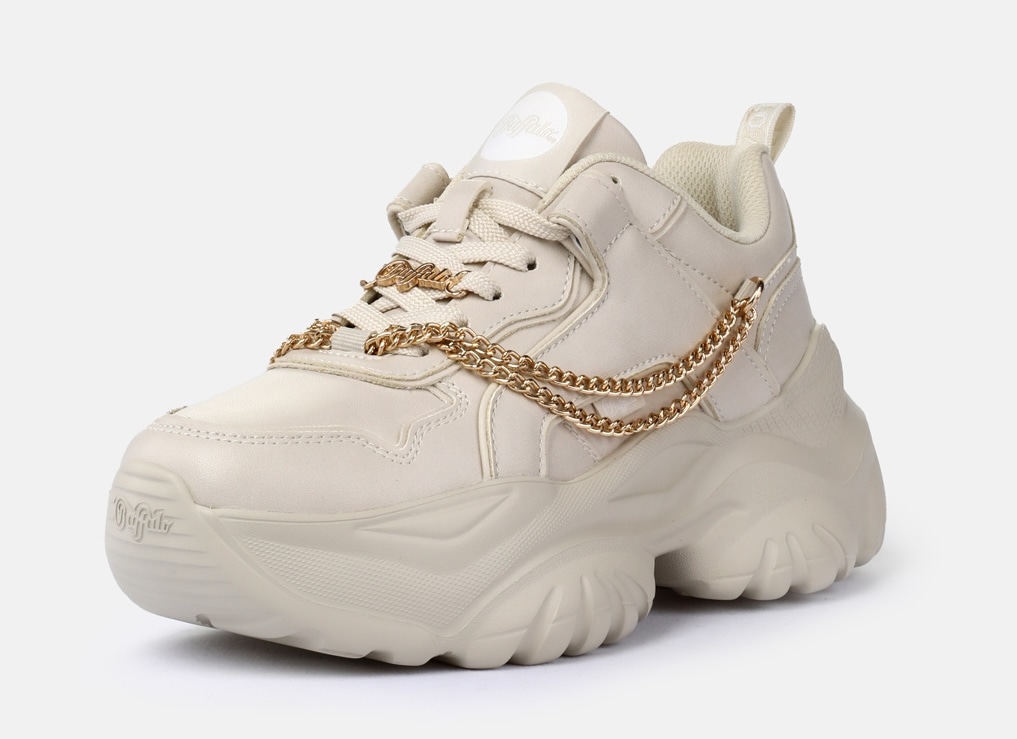Buffalo Plateausneaker "Bliss Chain" Halbschuh, Schnürschuh, Chunky Sneaker günstig online kaufen