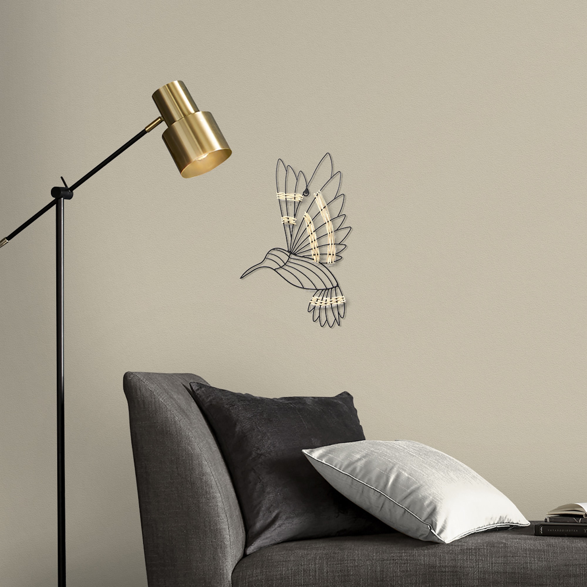 Art for the home Wandbild "Vogel" 1 Stk. tlg. Luxus Metal Art Wanddeko günstig online kaufen