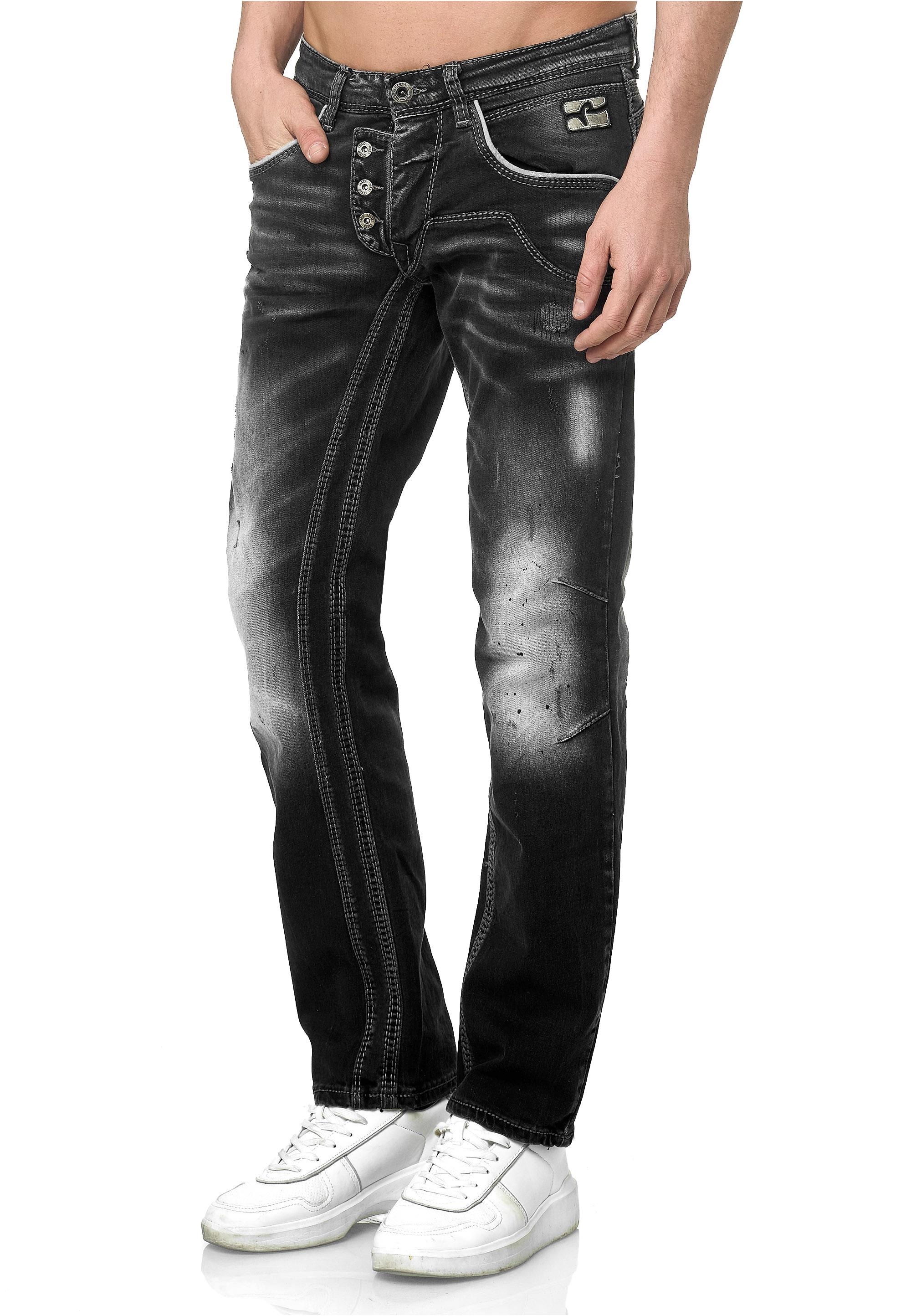 Rusty Neal Straight-Jeans im patogus Straight Fit...