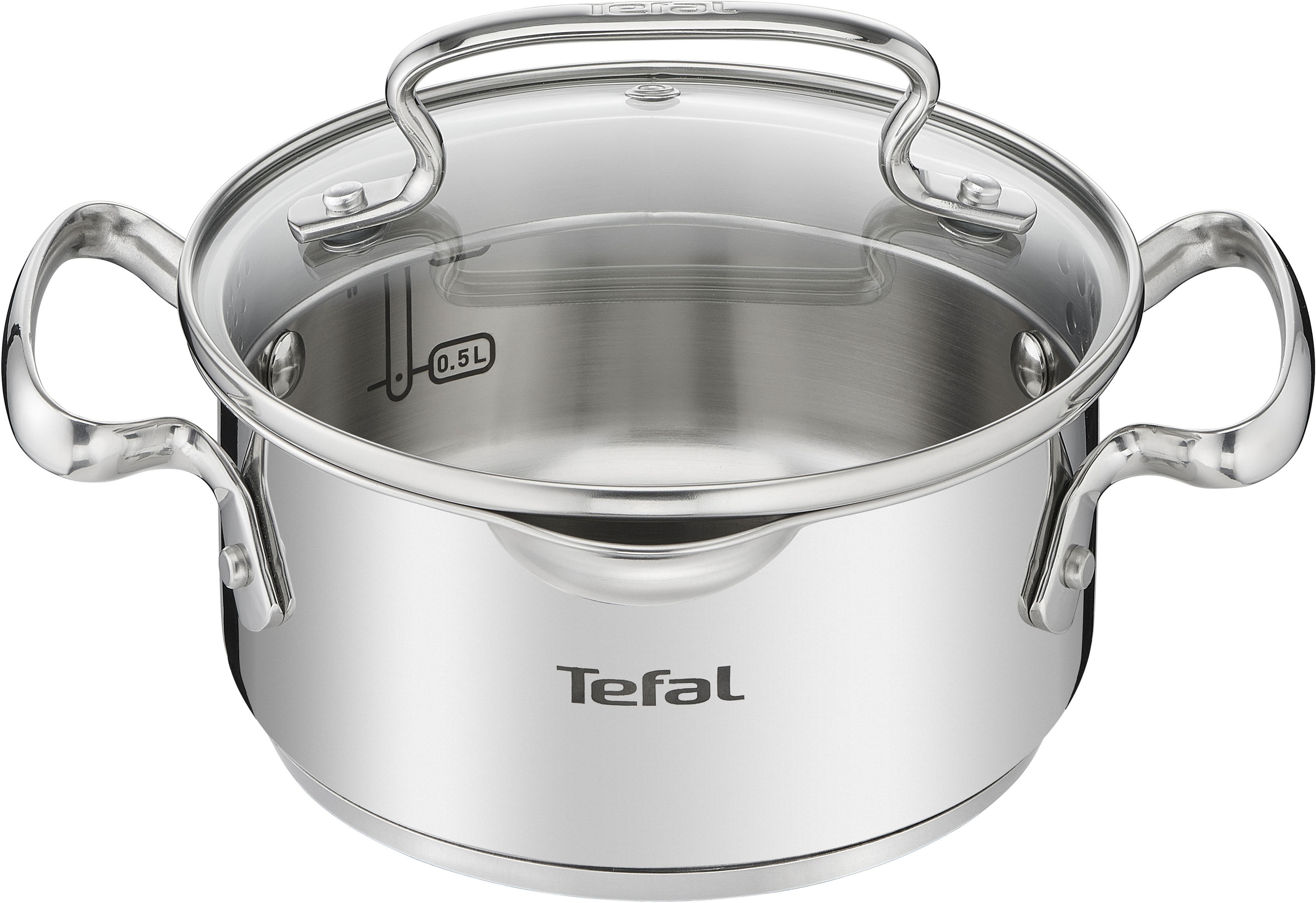 Tefal Kochtopf "Duetto+" Edelstahl 18/10
