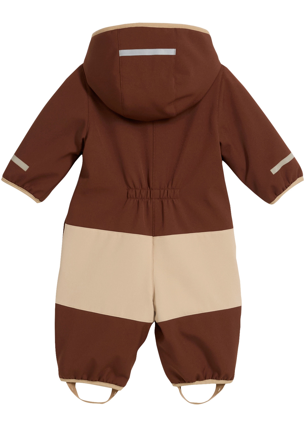 bonprix Overall für Babys, Softshell-Schneeanzug, mit reflektierendem Bärchen-Aufdruck