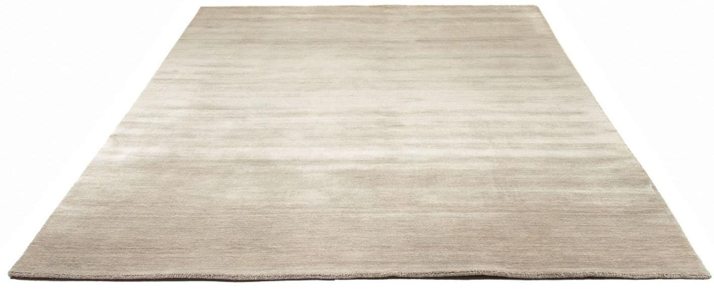morgenland Wollteppich »LORIBAFT TEPPSTAR«, rechteckig, 15 mm Höhe, reine Schurwolle, uni, Wohnzimmer