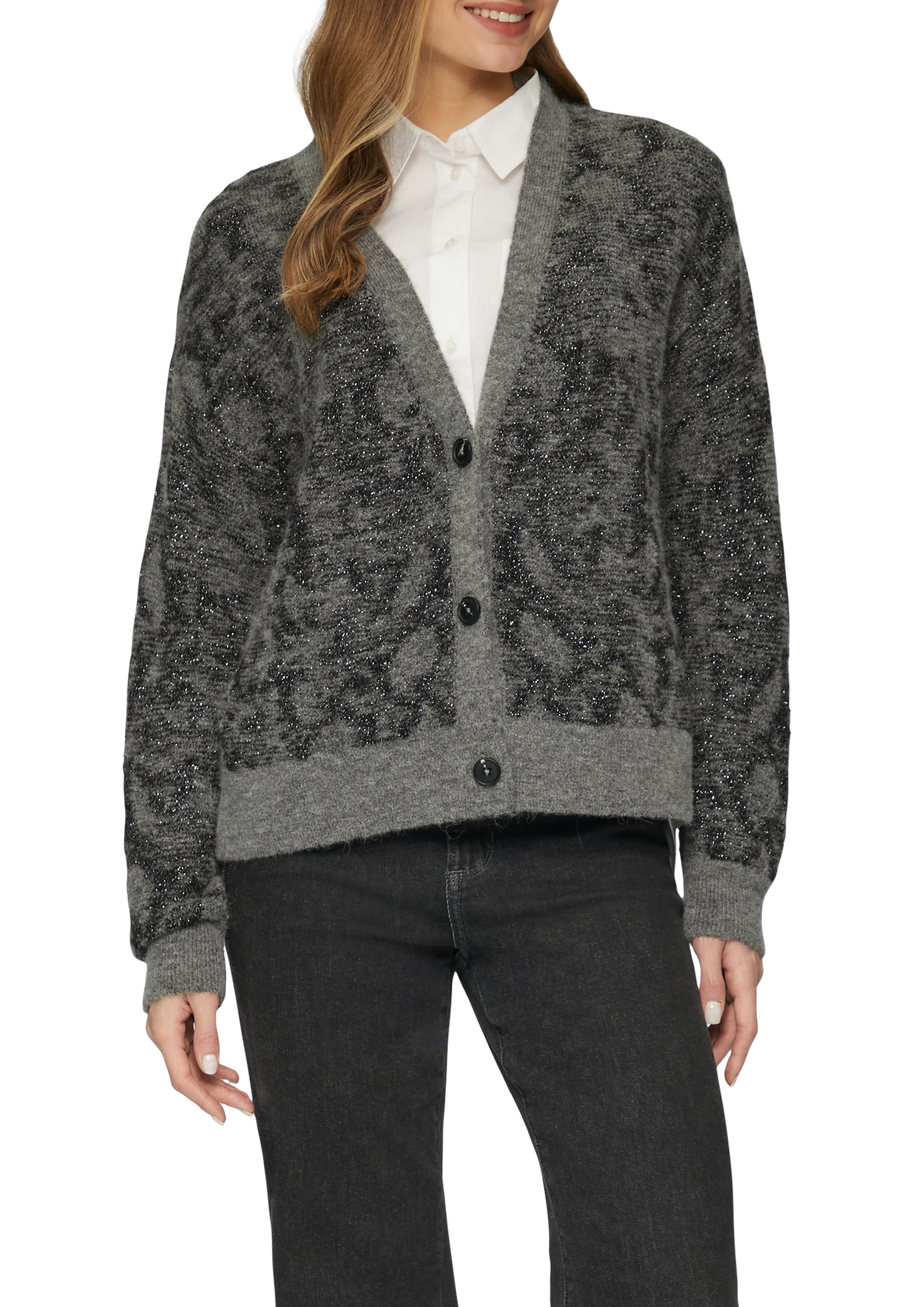 s.Oliver Strickjacke, mit Muster