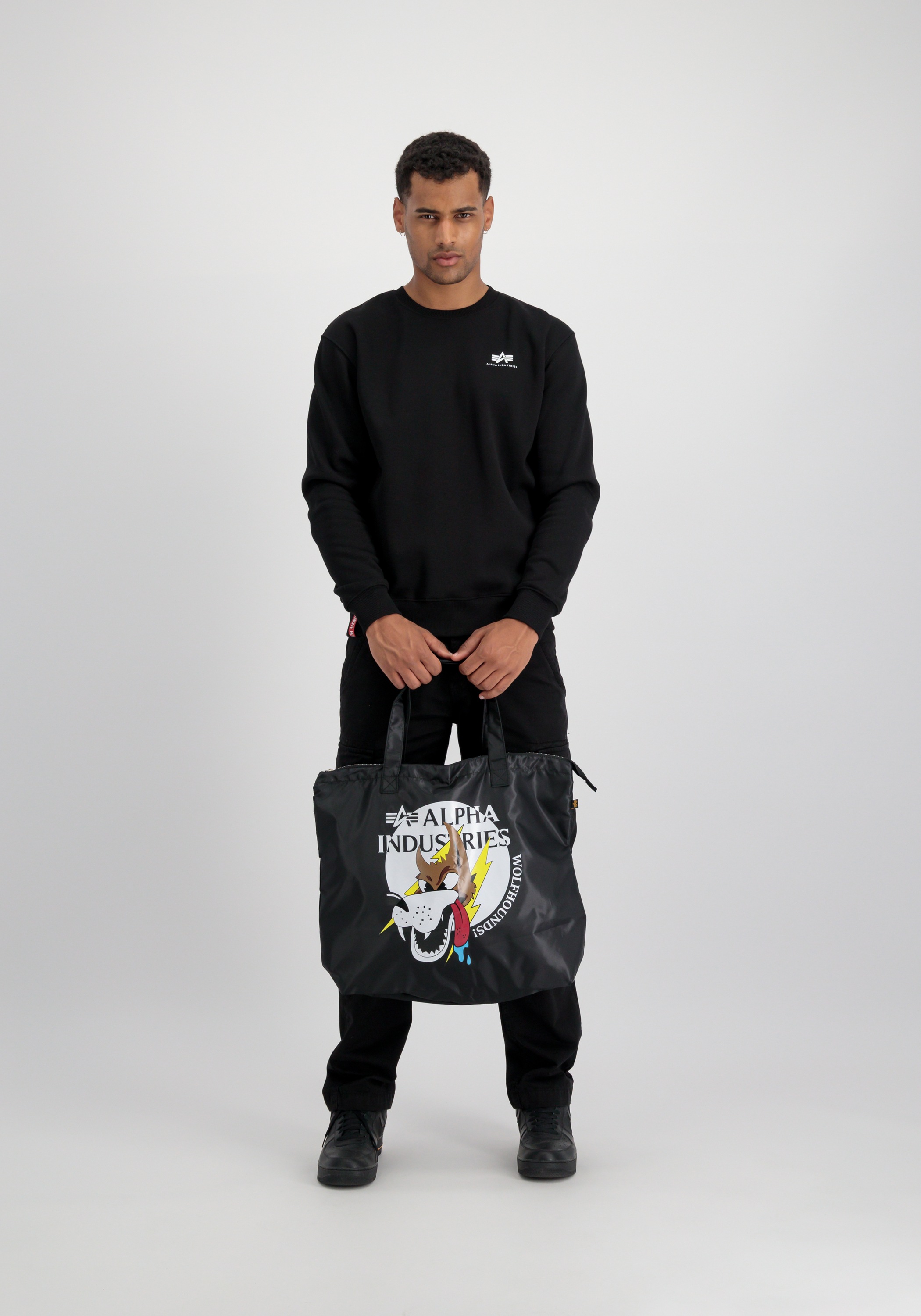 Thumbnail - Alpha Industries Tragetasche "Alpha Industries Accessoires - Bags Wolfhounds Zip Shopper"