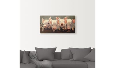 Artland Wandbild »Lavendel Impressionen«, Arrangements, (1 St.), als  Leinwandbild, Wandaufkleber oder Poster in versch. Größen bestellen | BAUR