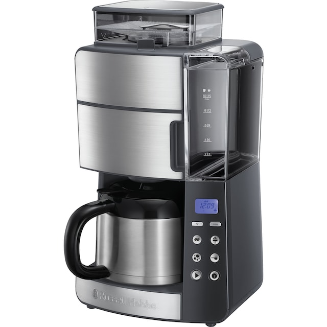 RUSSELL HOBBS Kaffeemaschine mit Mahlwerk »Grind & Brew 25620-56«, 1,25 l  Kaffeekanne, Papierfilter, 1x4, mit Thermokanne | BAUR