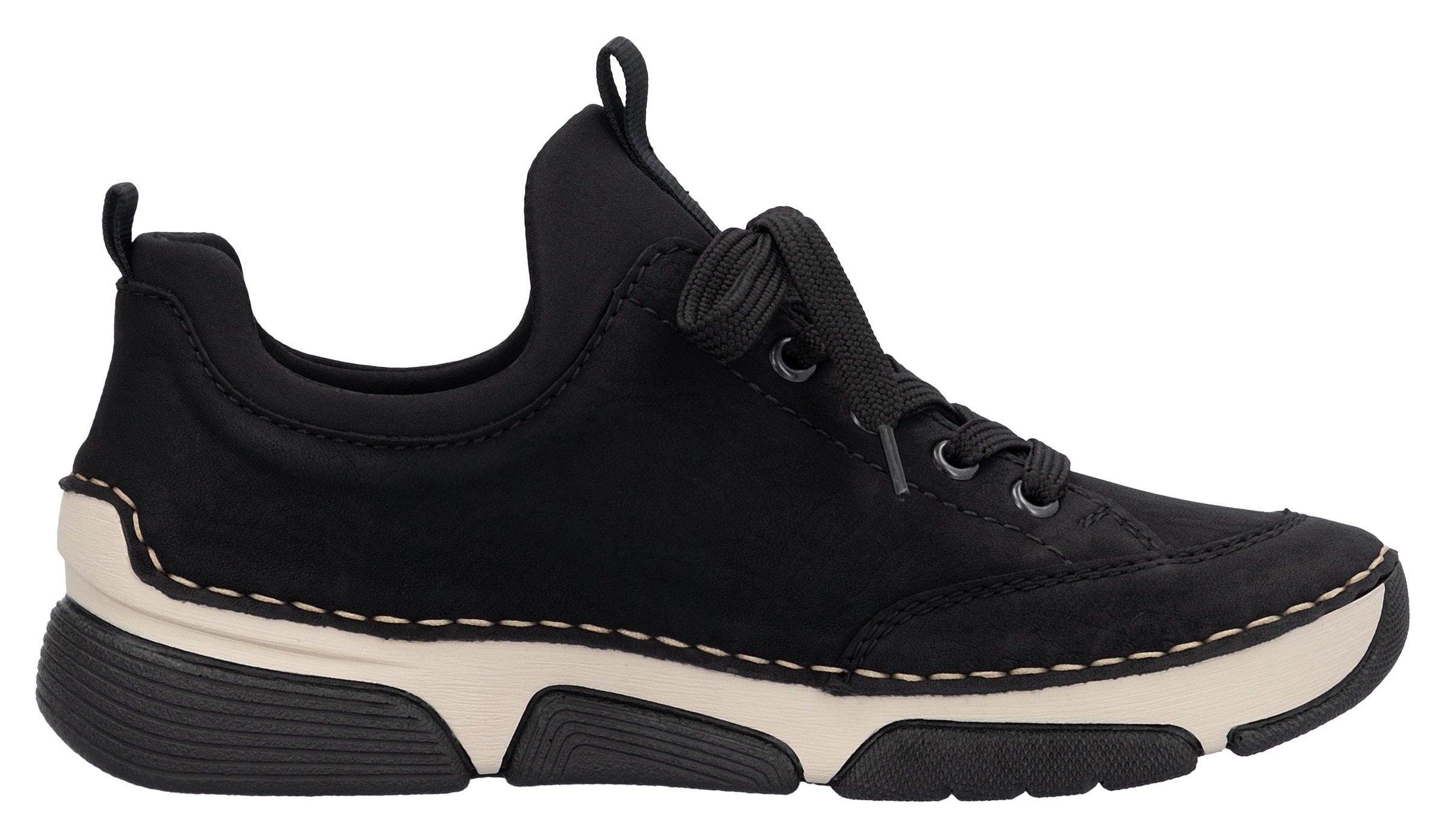 Rieker Slip-On Sneaker, Schlupfschuh, Halbschuh, Freizeitschuh mit weicher Innensohle