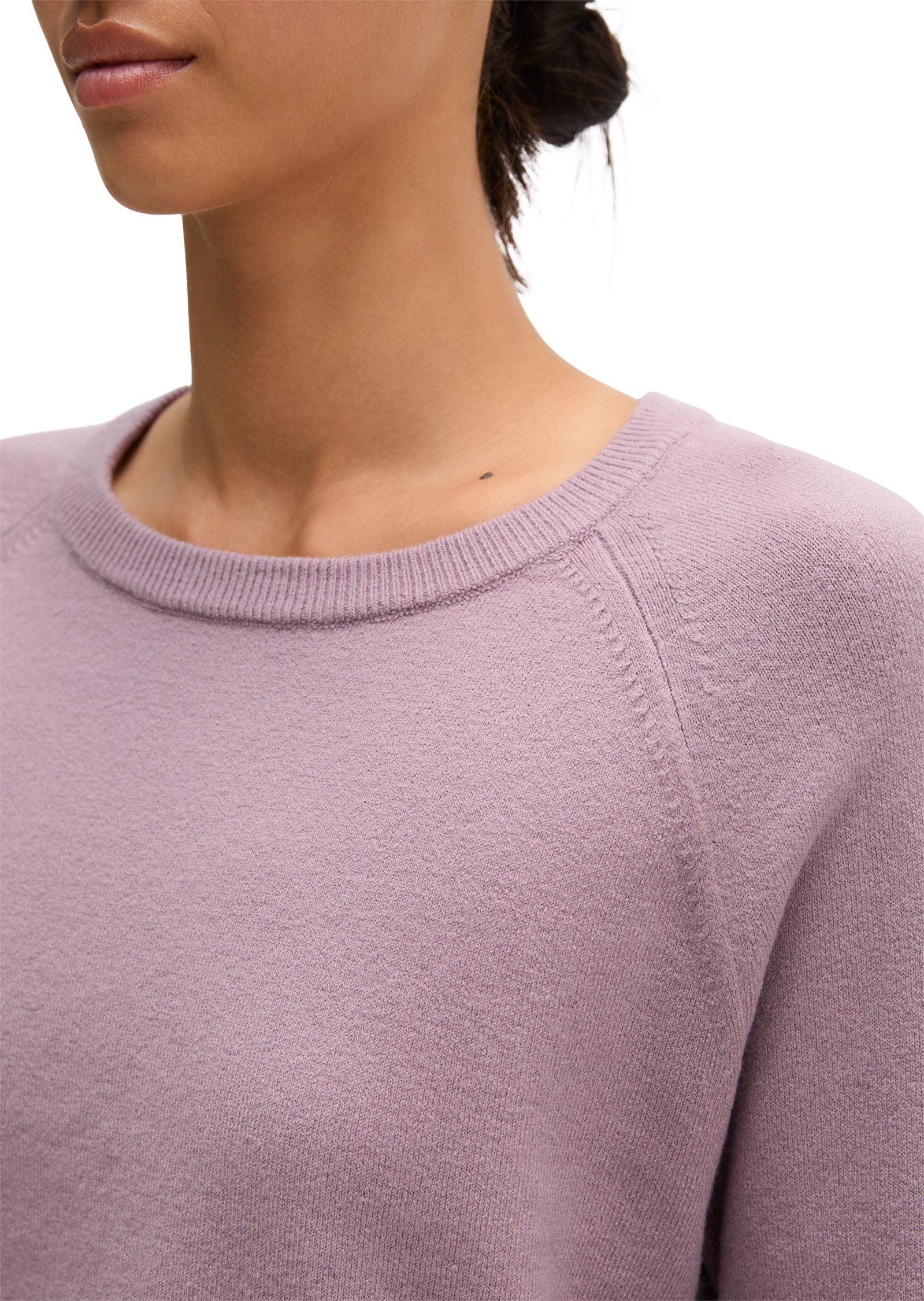 Marc O'Polo Strickpullover »aus Cotton Wool Stretch«