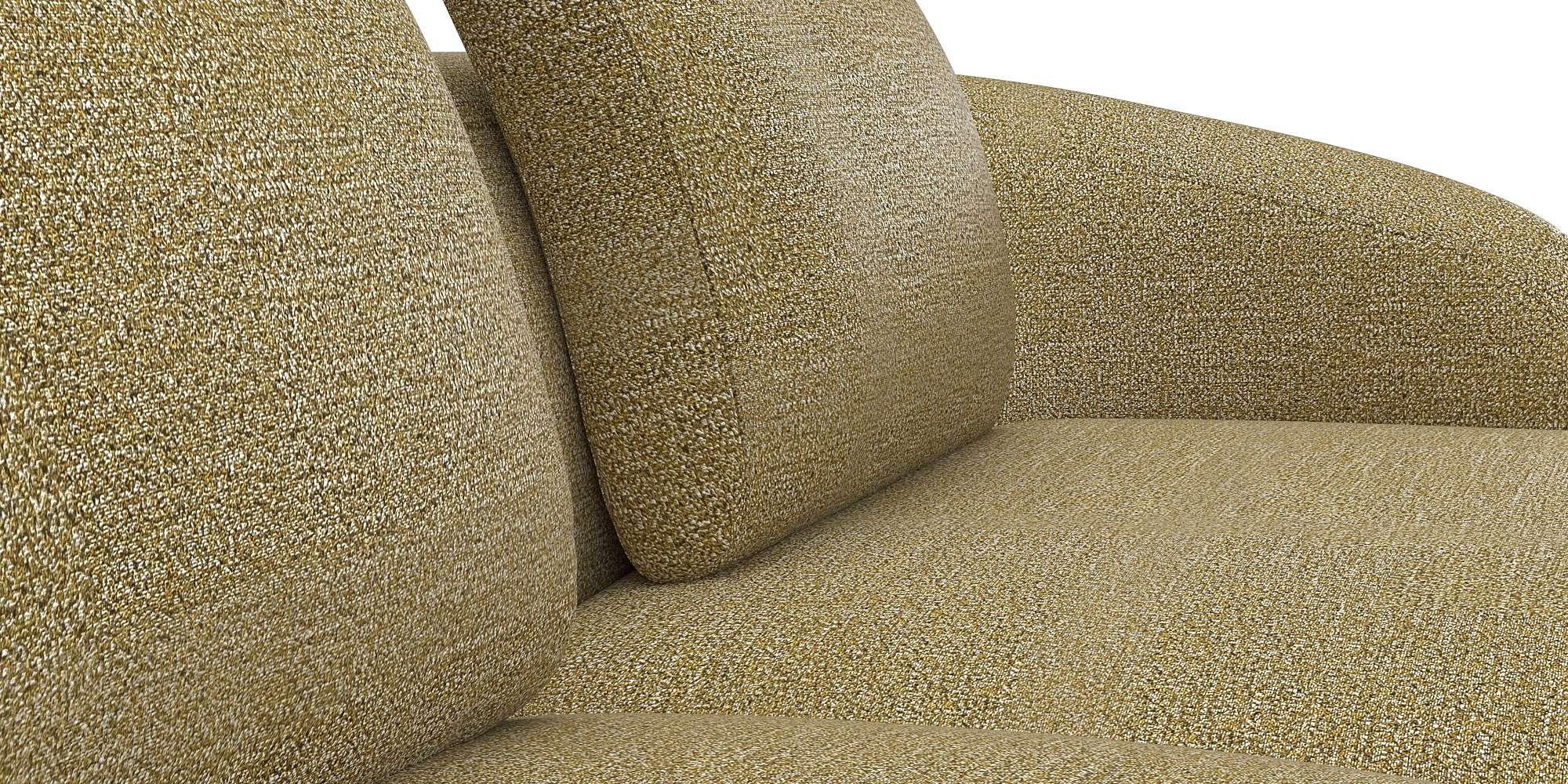 FLEXLUX Wohnlandschaft »Torino, rund, L-Form, Sofa-Ecke mit Recamiere, Longchair-Sofa«, Modernes, organisches Sofa-Design, Kaltschaum, Wellenunterfederung