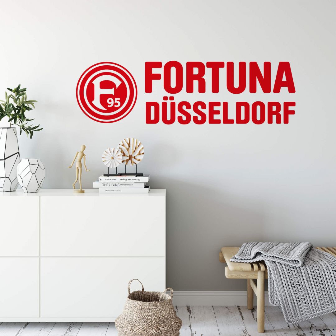 Wall-Art Wandtattoo »Fußball Fortuna Düsseldorf Logo«, (1 St.), selbstklebend, entfernbar