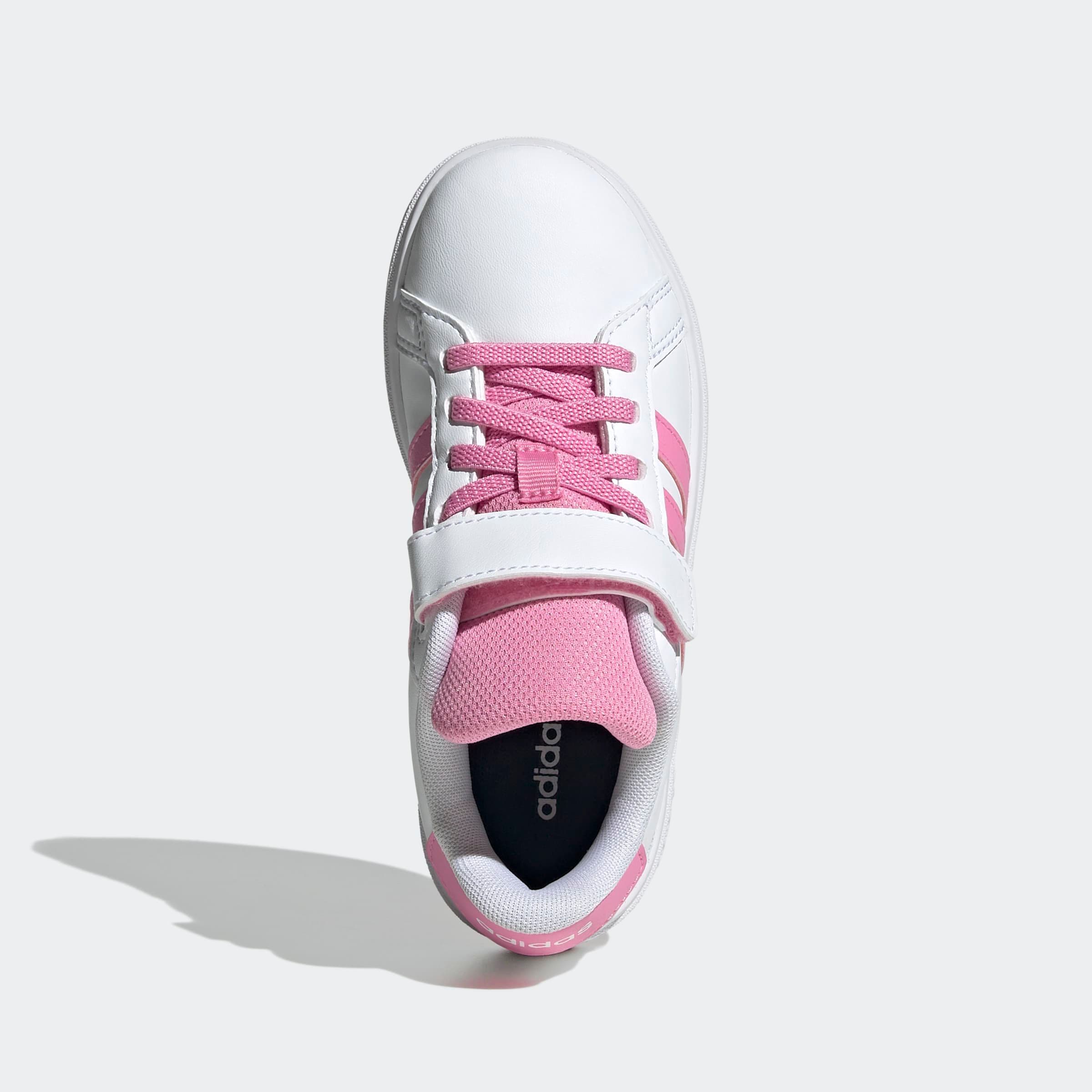 adidas Sportswear Sneaker »GRAND COURT 2.0 KIDS«, Design auf den Spuren des adidas Superstar