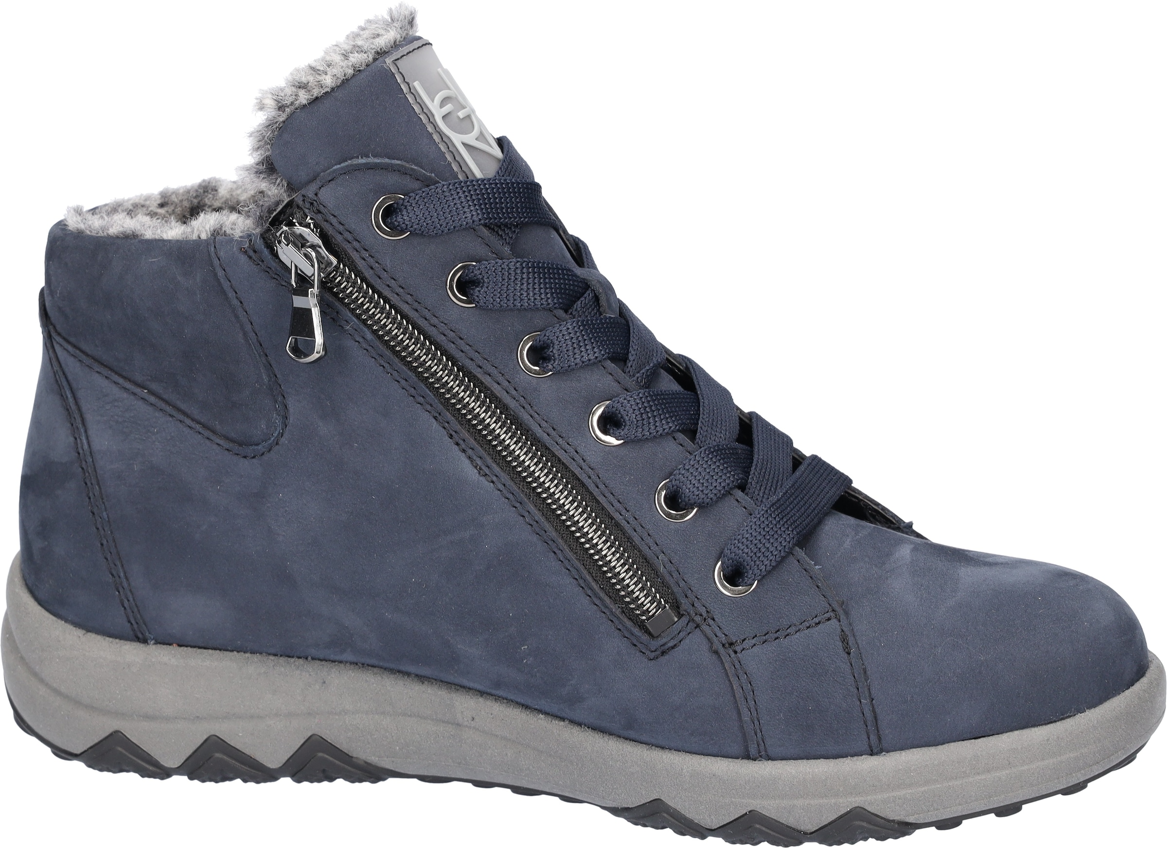Waldläufer Winterboots »H-TERESA«, Schnürboots, mit beidseitigem Reißverschluss, in Bequemweite G