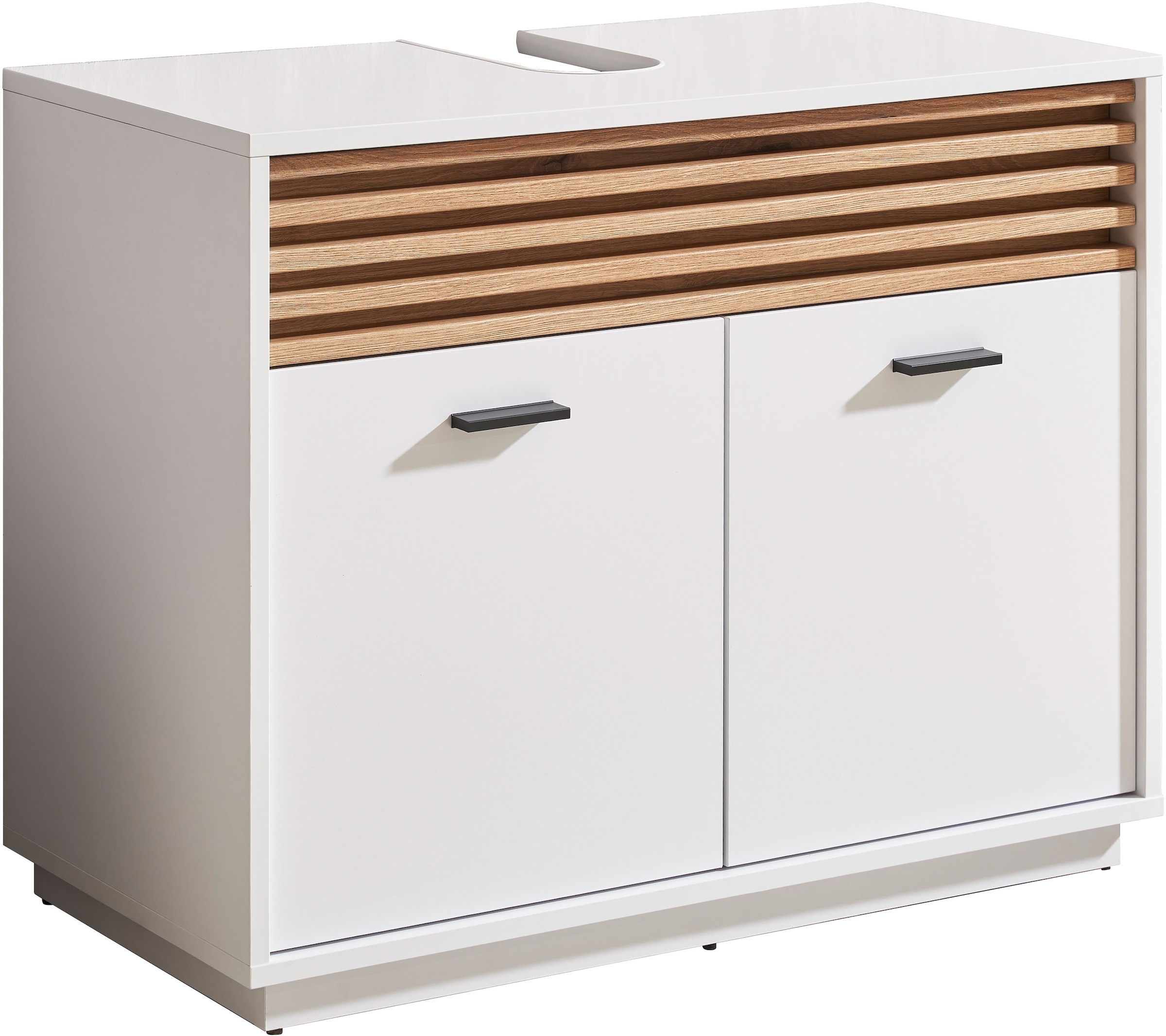 BASIC by Balculina Waschbeckenunterschrank "Liguria B/H/T 80x64x40 cm" 1 St günstig online kaufen