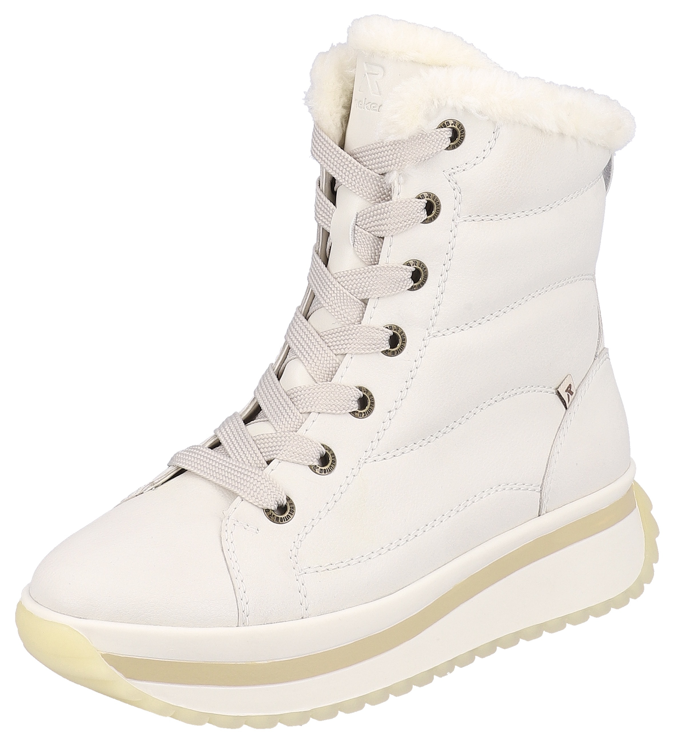 Rieker EVOLUTION Winterboots, Schnürboots, Stiefelette mit praktischem Innenreißverschluss