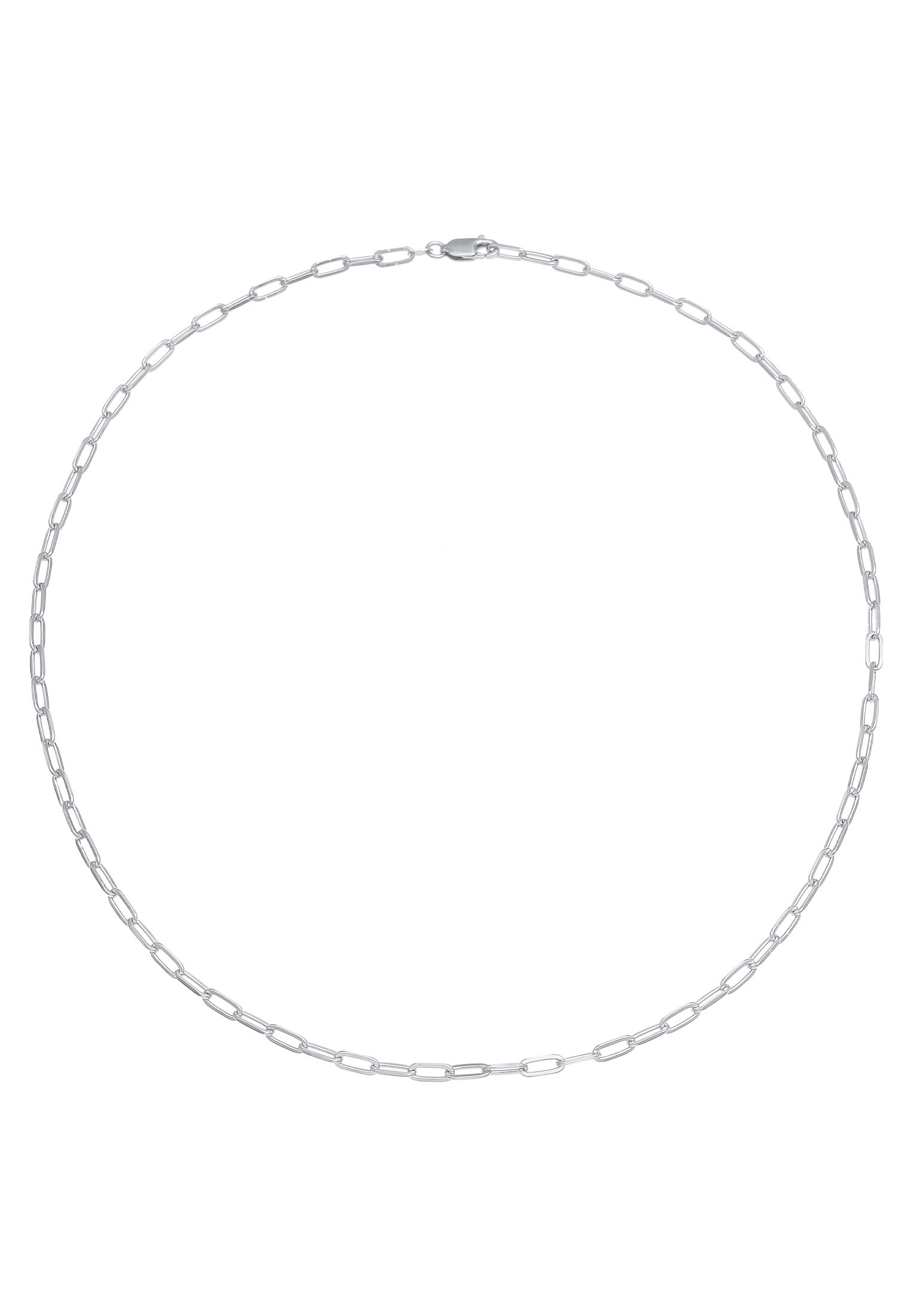 Elli Kette ohne Anhänger »Halskette Glieder Oval Grob Basic Chain Optik 925 Silber«