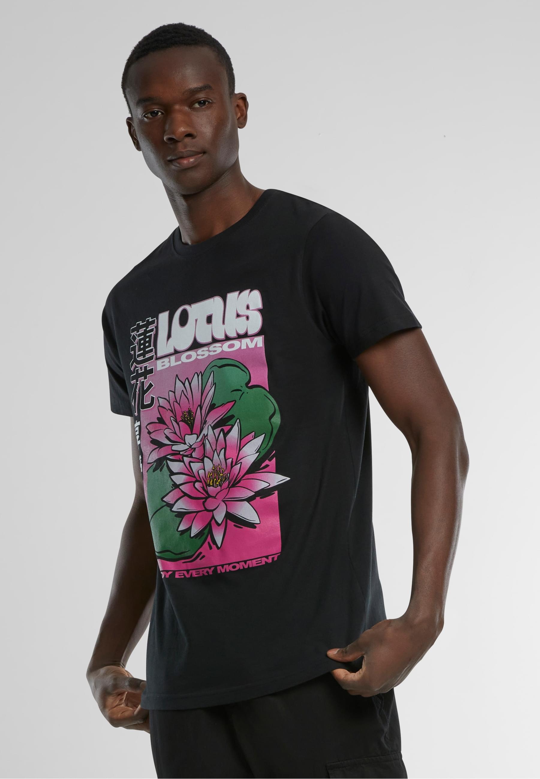 Thumbnail - MisterTee T-Shirt "MisterTee Lotus Flower Tee" 1 Stk. tlg.
