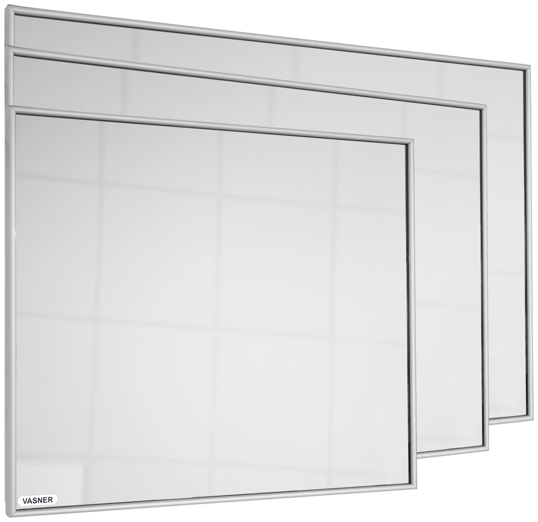 Vasner Infrarotheizung »Zipris S 900«, 900 W, Spiegelheizung mit Aluminium-Rahmen