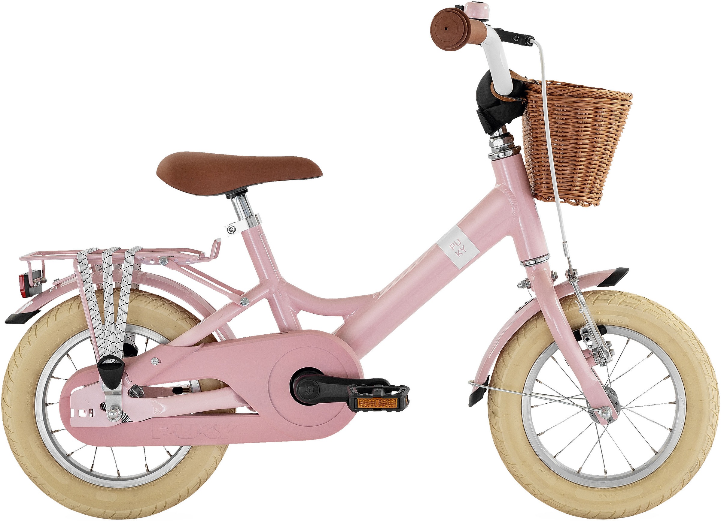 PUKY Kinderfahrrad "YOUKE Classic 12", 22,3cm, rosa, Fahrräder, Ab 3 Jahren, 12 Zoll
