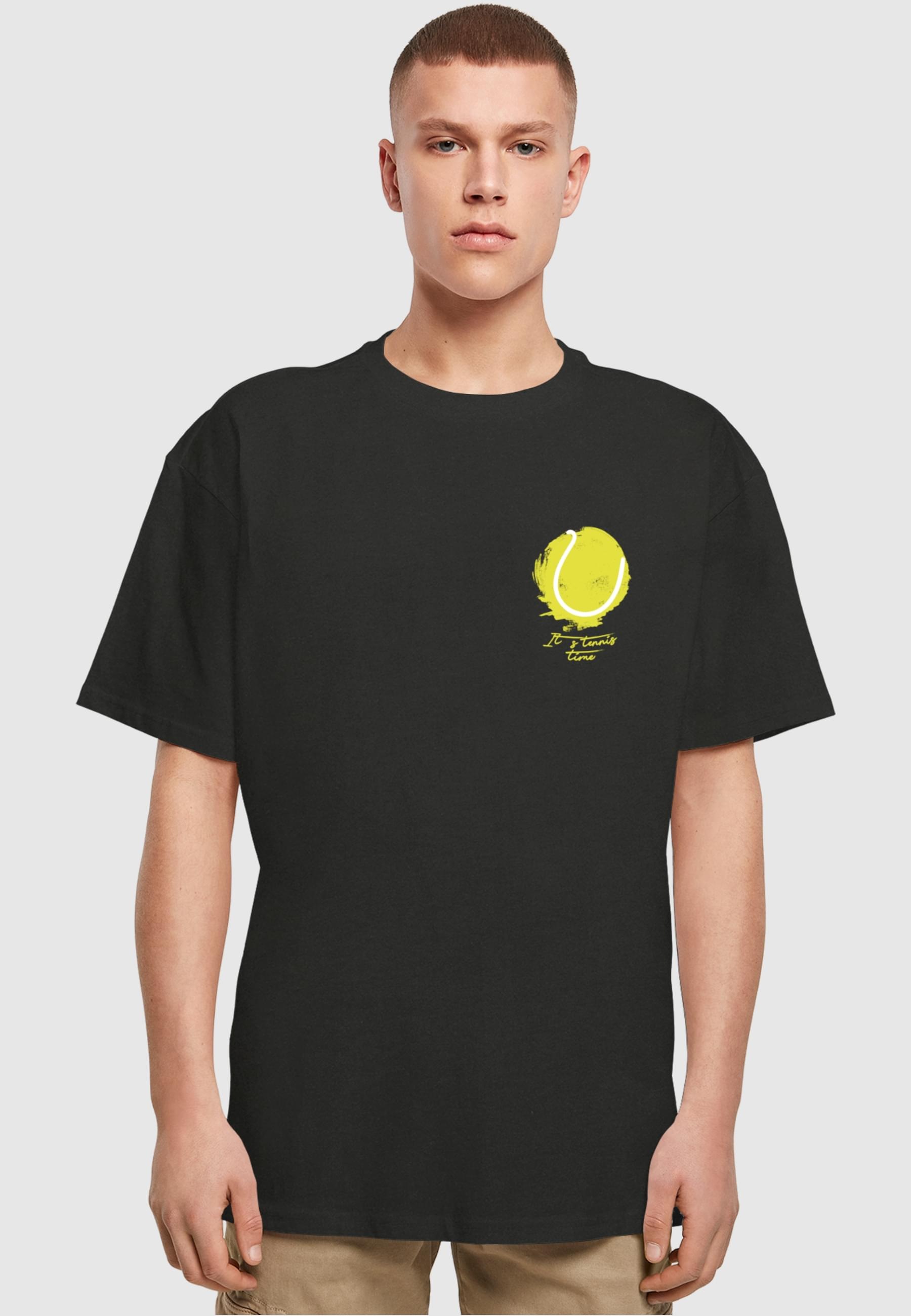 Thumbnail - Merchcode T-Shirt "Merchcode Herren Its Tennis Time Heavy Oversized Tee" 1 Stk.
