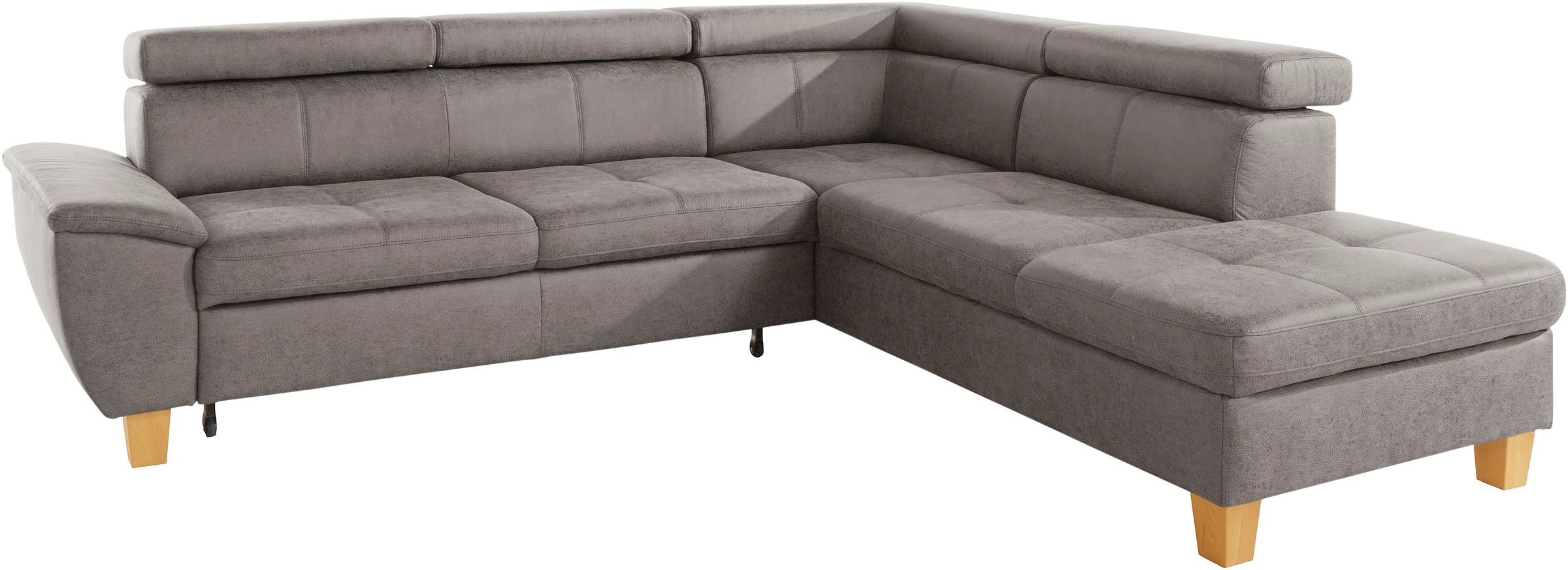 exxpo - sofa fashion Ecksofa "Enya, hoher Sitzkomfort, Breite 266cm, bequem günstig online kaufen