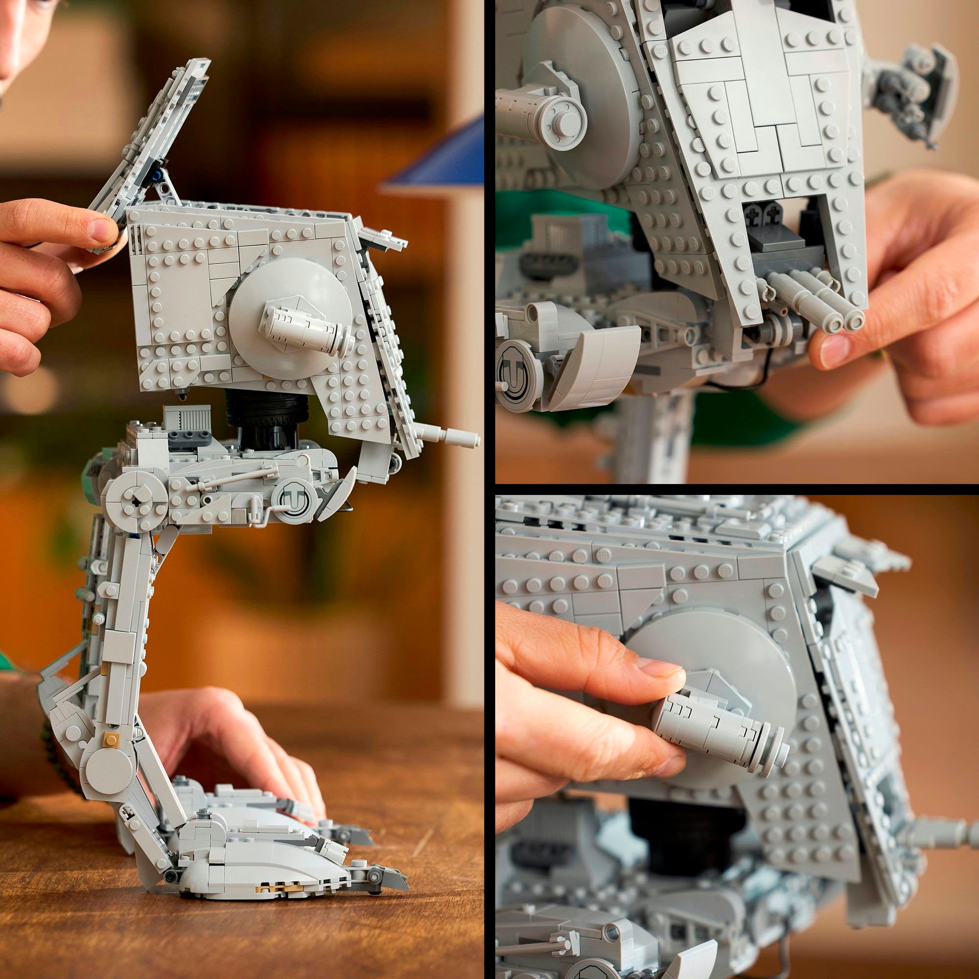 LEGO® Konstruktionsspielsteine »AT-ST Kampfläufer (75417), LEGO Star Wars™«, (1513 St.), Made in Europe