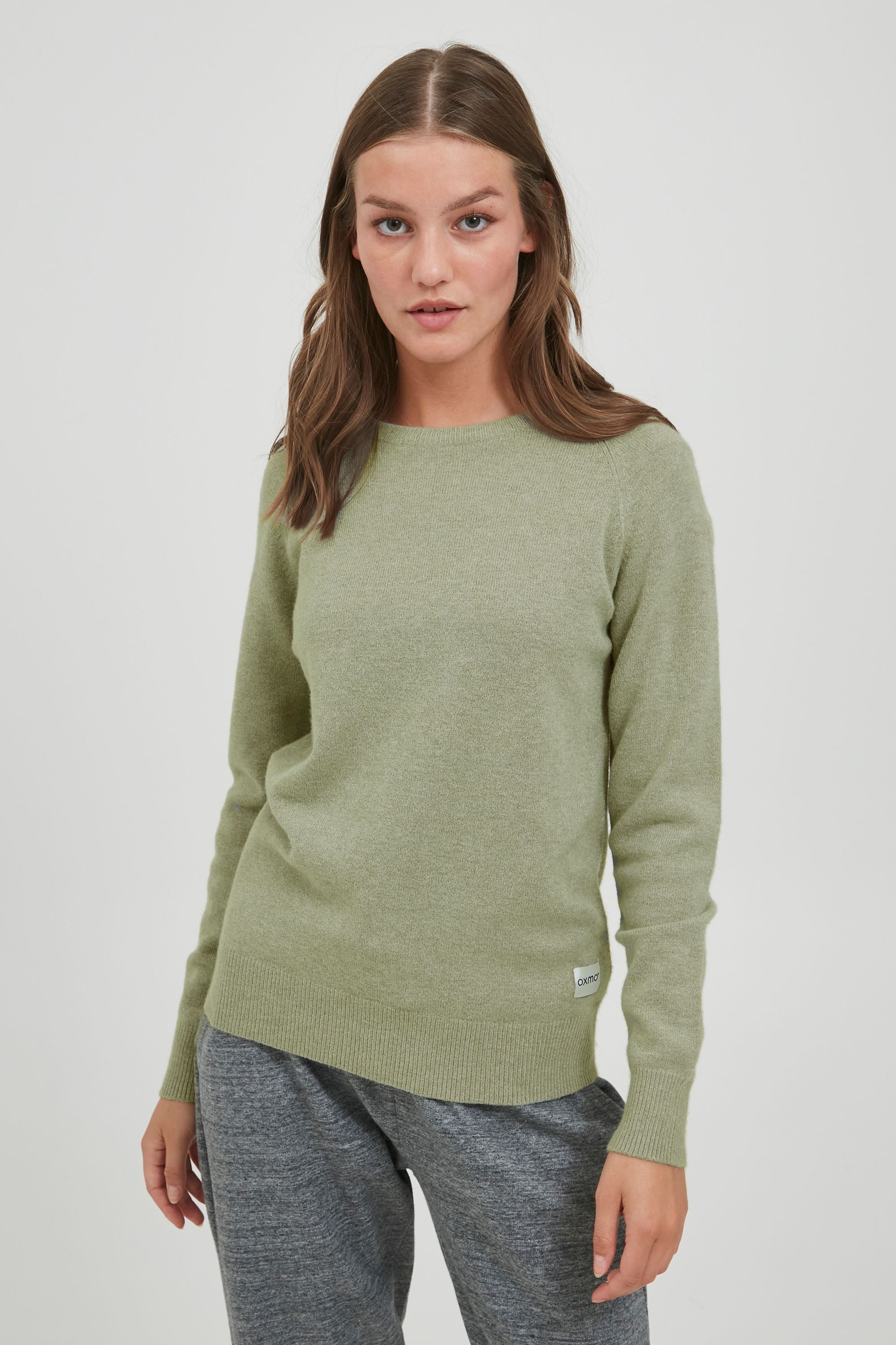 OXMO Strickfleece-Pullover »Strickpullover OXMaria«