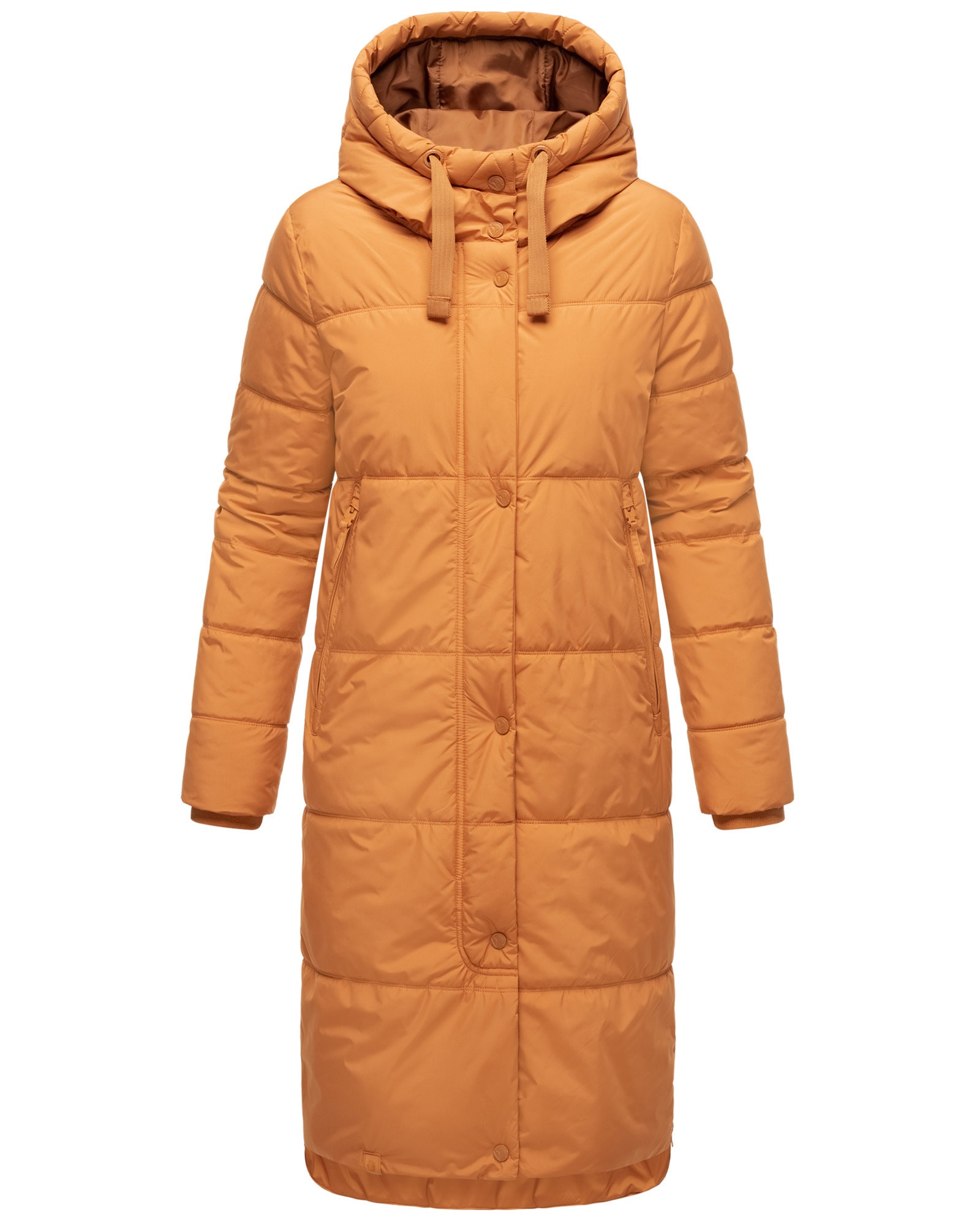 Marikoo Winterjacke »Soranaa«, langer Winter Mantel mit Kapuze