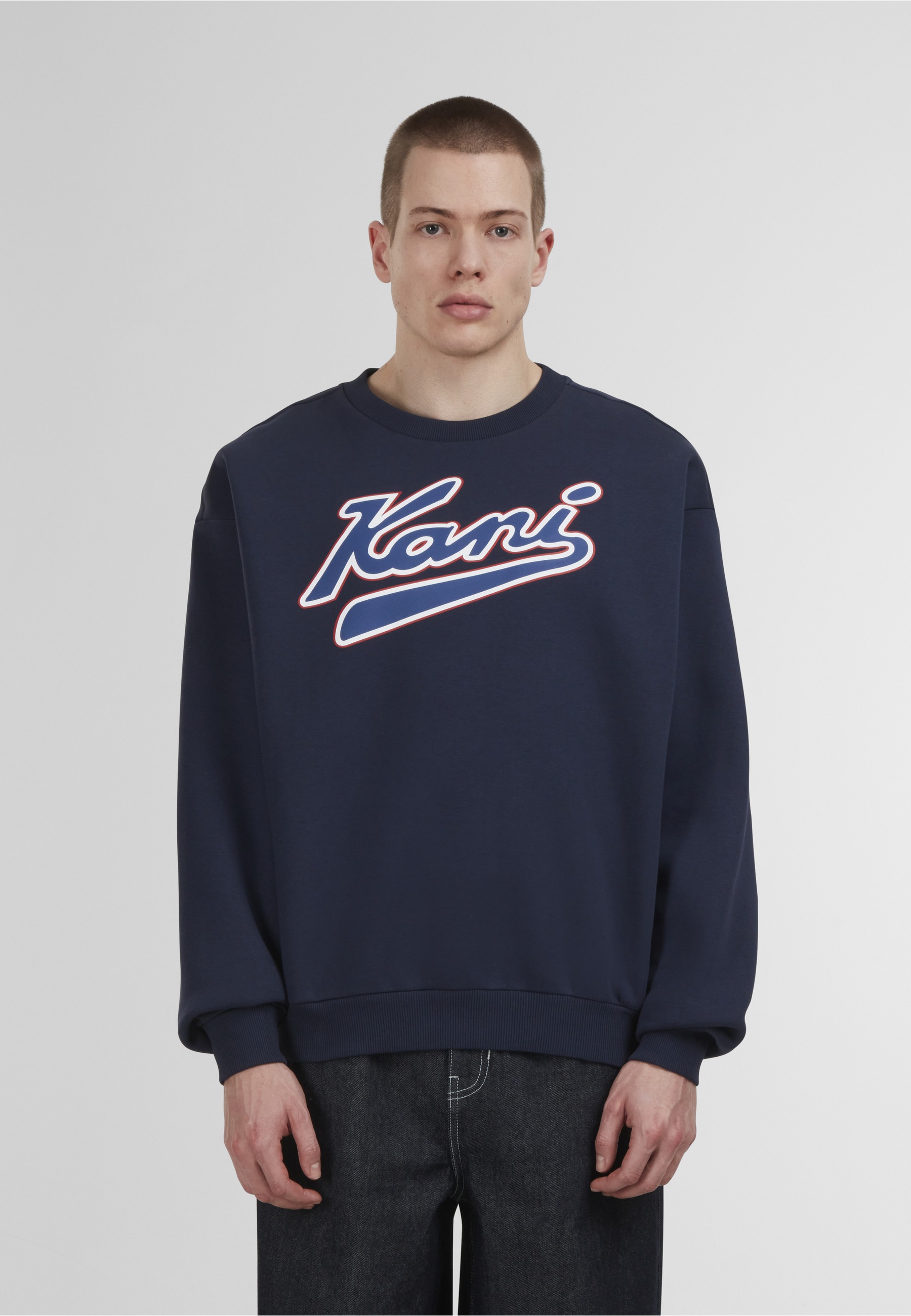 Karl Kani Rundhalspullover »Karl Kani Varsity Print Os Crewneck« 1 Stk.