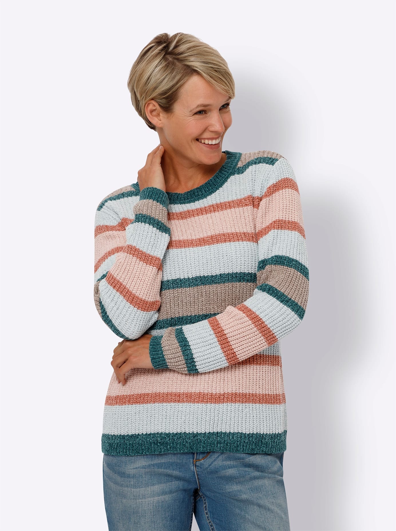 Classic Basics Rundhalspullover "Rundhals-Pullover" günstig online kaufen