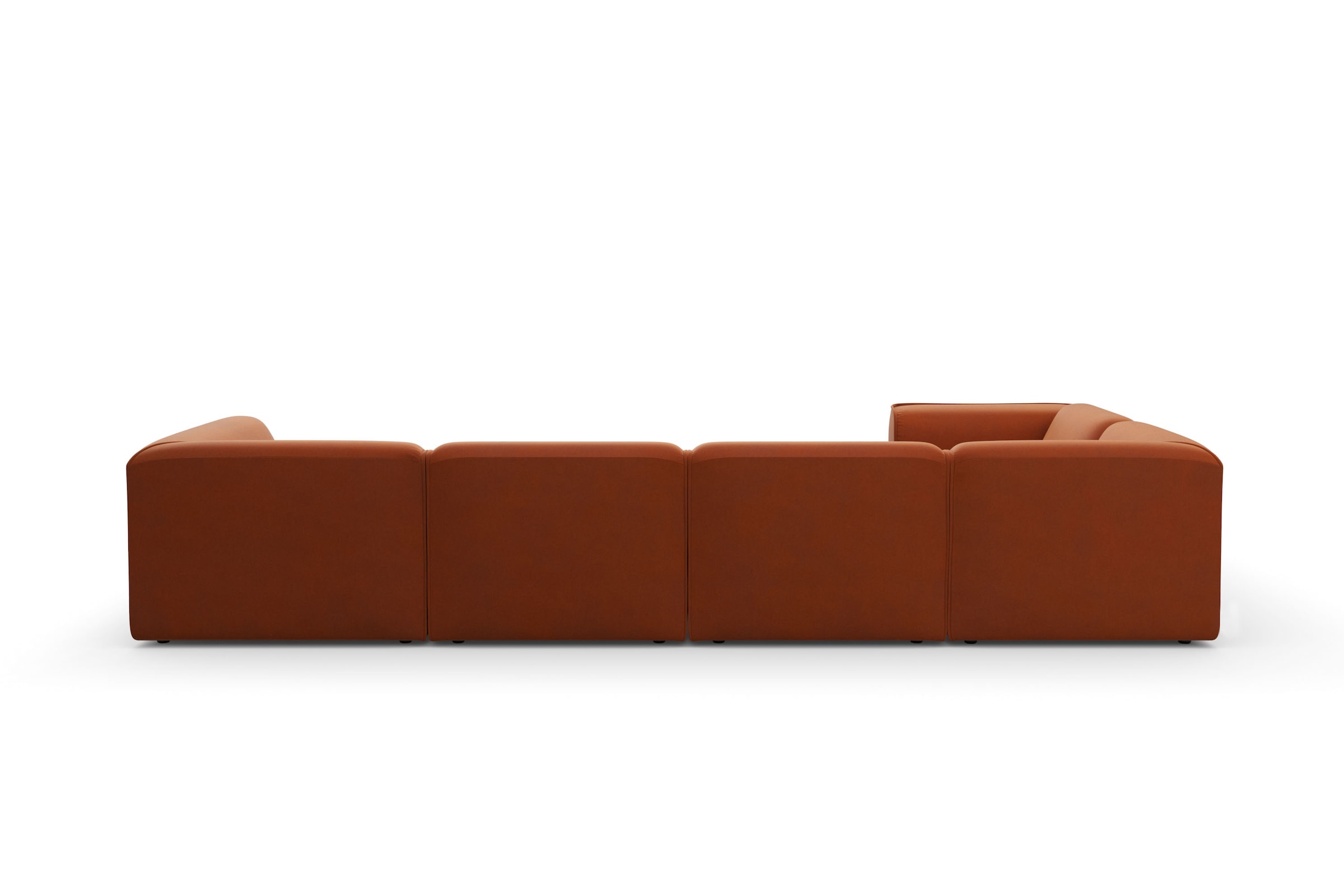 RAUM.ID Wohnlandschaft »Merid U-Form, jederzeit durch Module erweiterbar, B/T/H: 367/206/70 cm«, als Modul oder separat verwendbar, für individuelle Zusammenstellung