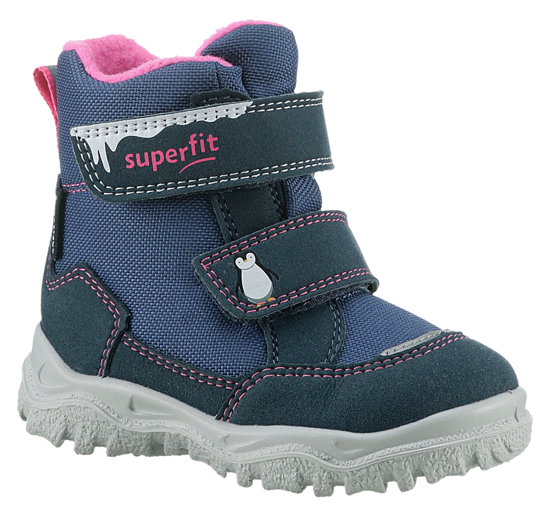 Klettboot »HUSKY1 WMS: mittel«, Snowboots, Winterstiefel mit wasserabweisender...