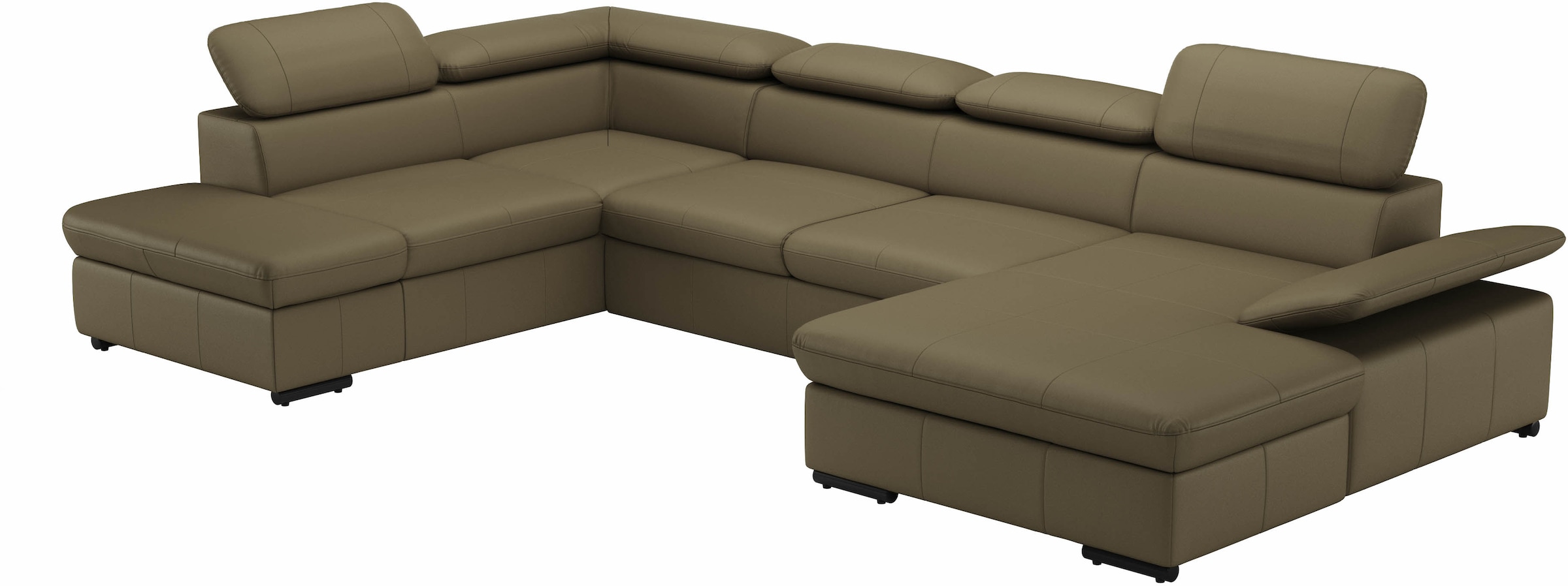 sit&more Wohnlandschaft »Alcudia U-Form«, wahlweise mit Bettfunktion