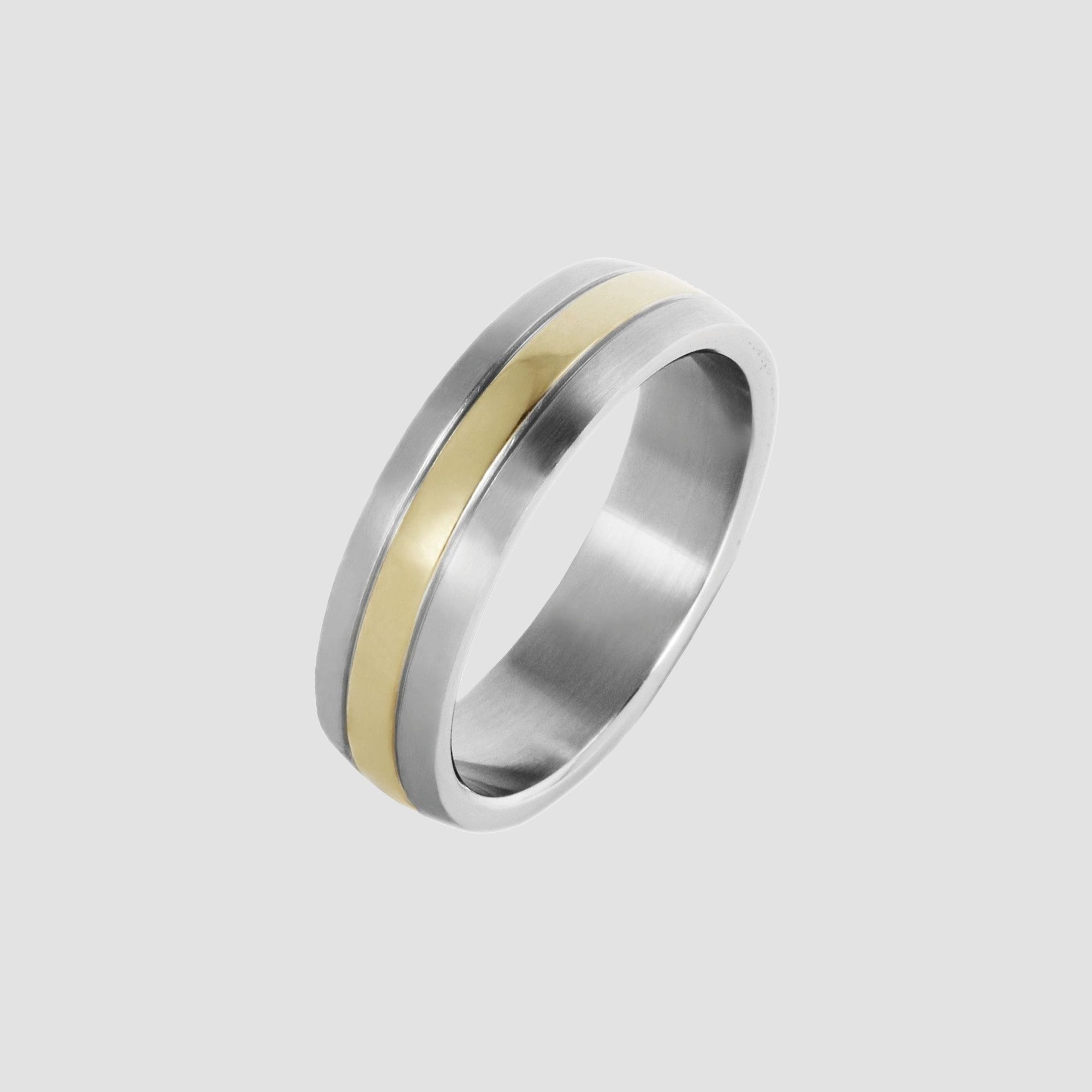 Adelia´s Fingerring »Herren Ring aus Edelstahl«