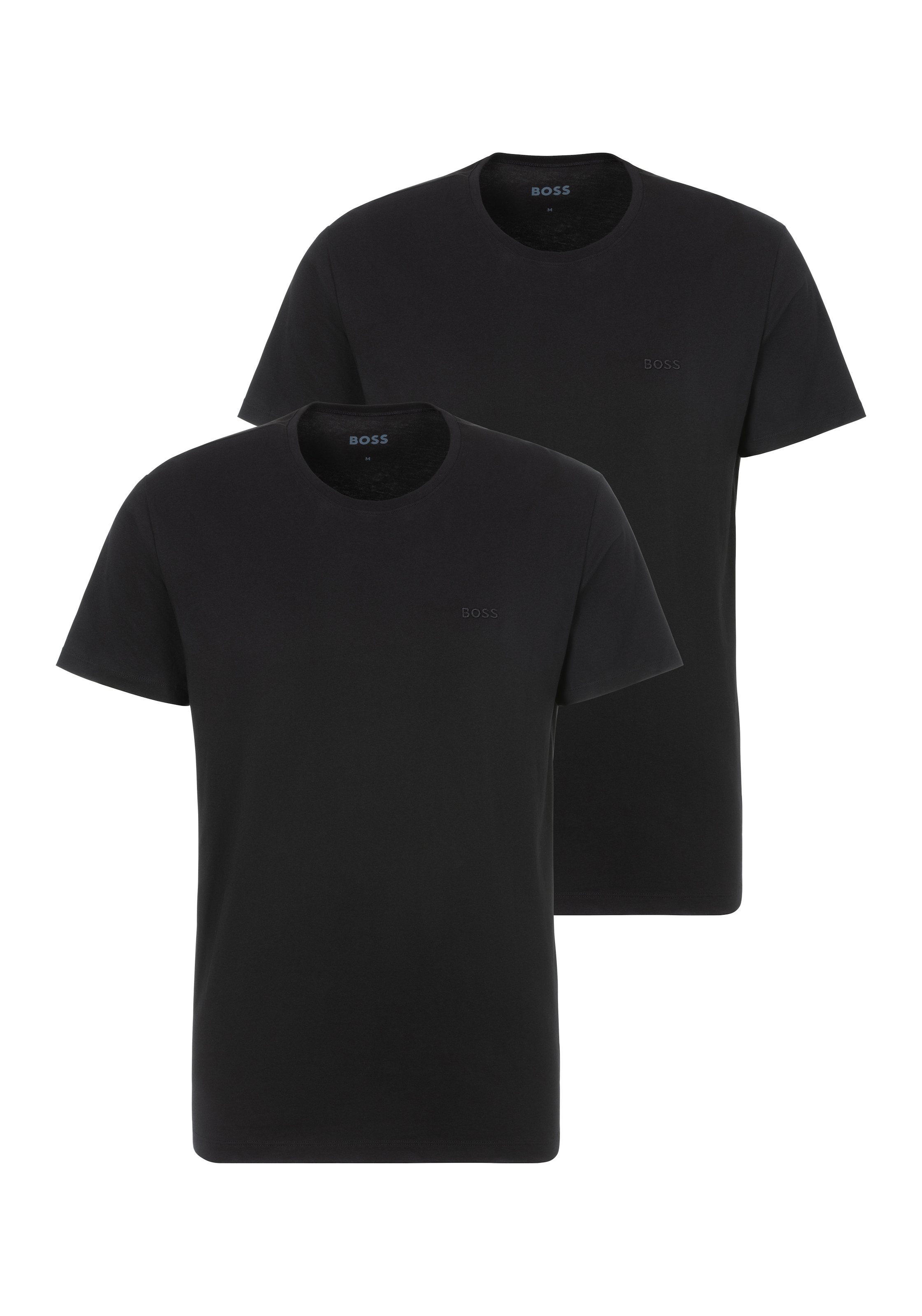 BOSS Rundhalsshirt "TShirtRN 2P Comfort" Packung, 2er Pack, 2 Stk. mit Ton- günstig online kaufen