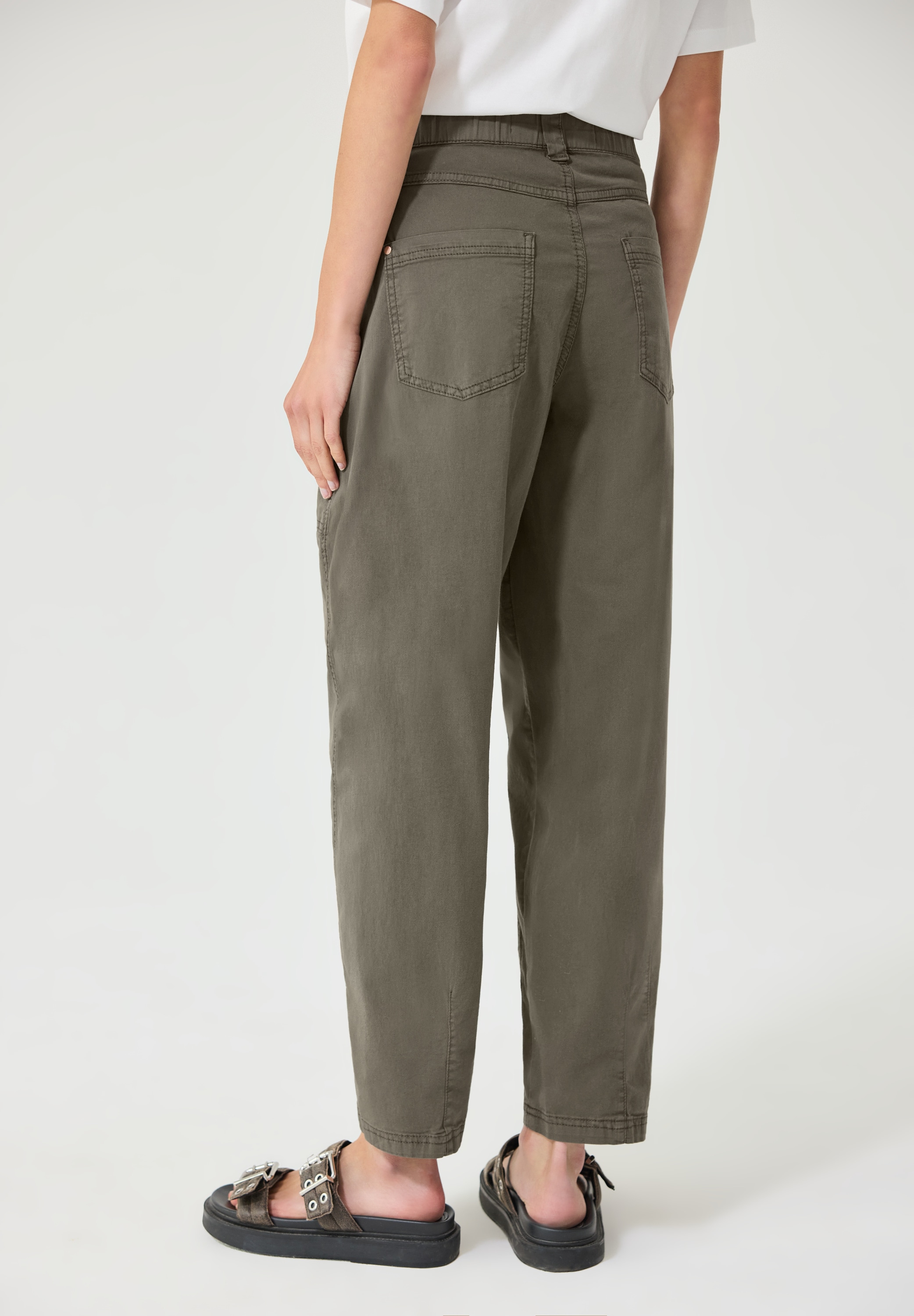 STREET ONE STUDIO Stoffhose  aus Baumwolle mit Stretchanteil