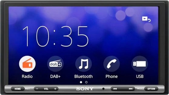 Sony Autoradio »XAV-AX3250ANT«, (A2DP Bluetooth-AVRCP Bluetooth-Bluetooth AM -Tuner-FM-Tuner-Digitalradio (DAB+) 220 W) | BAUR