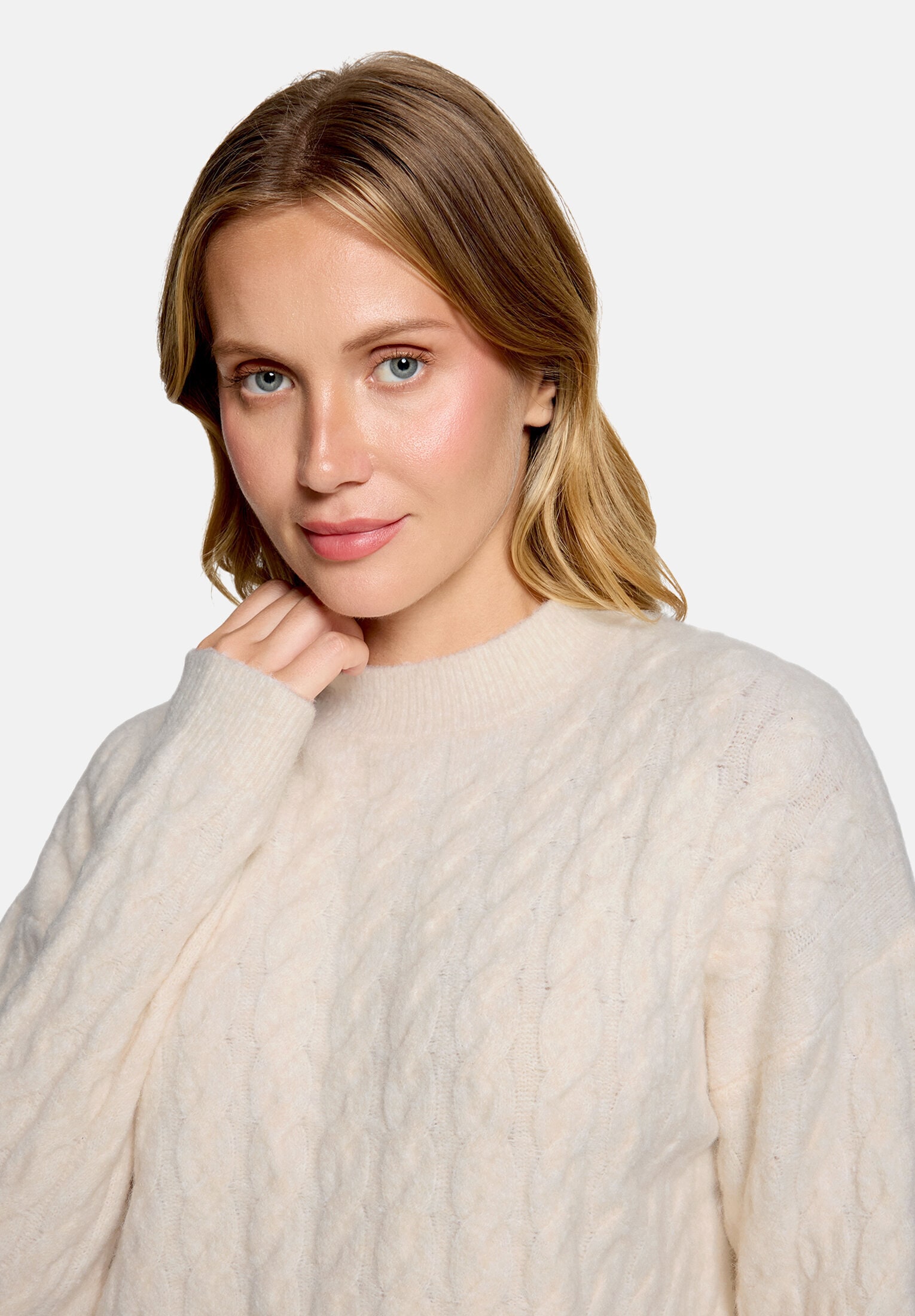 Betty&Co Strickpullover »Damen mit Effektgarn« 1