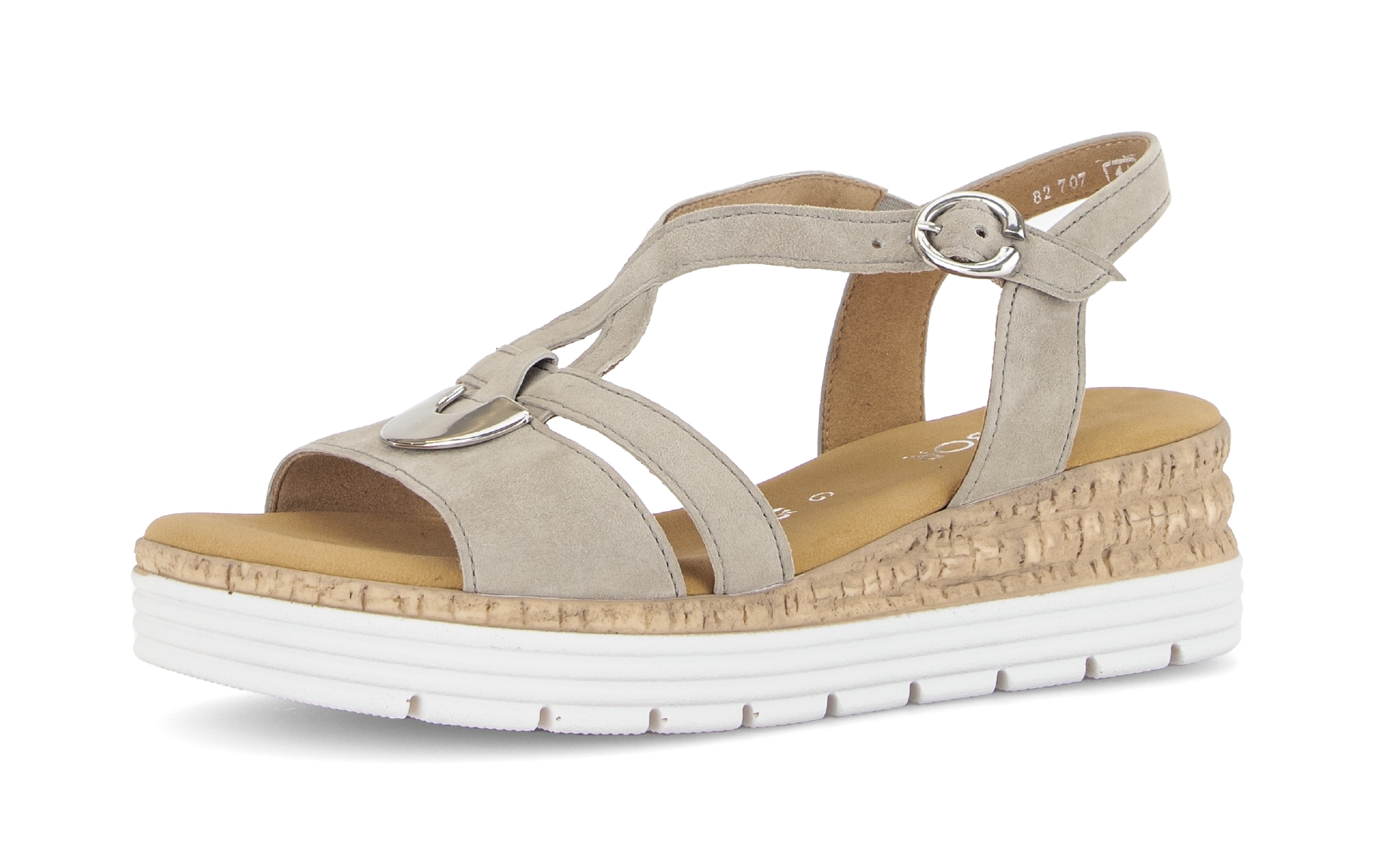 Gabor Keilsandalette "Genua", Riemchensandale, Sommerschuh, Komfortschuh in günstig online kaufen