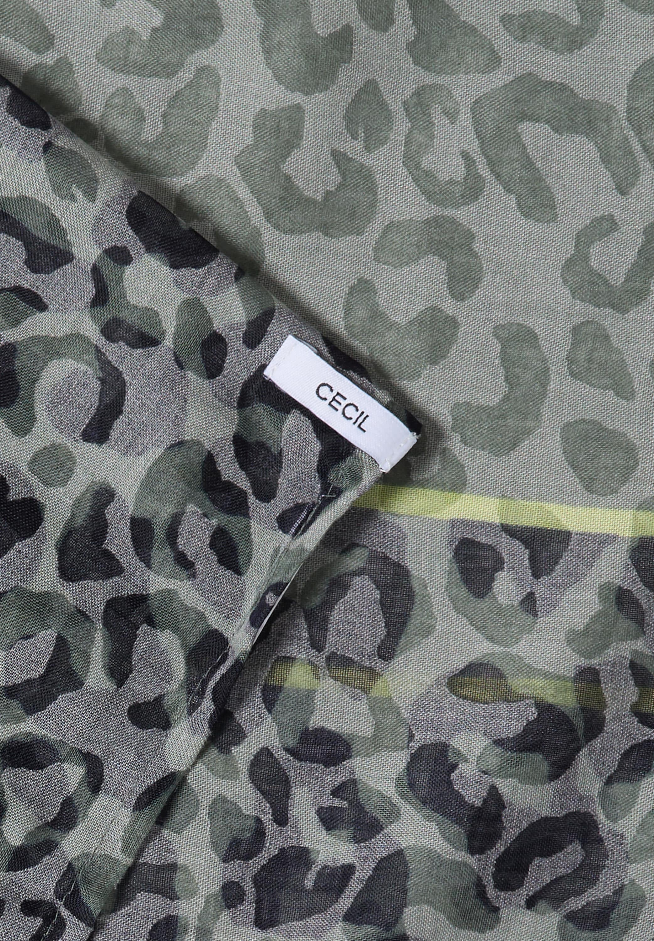 Cecil Loop mit Animal Print